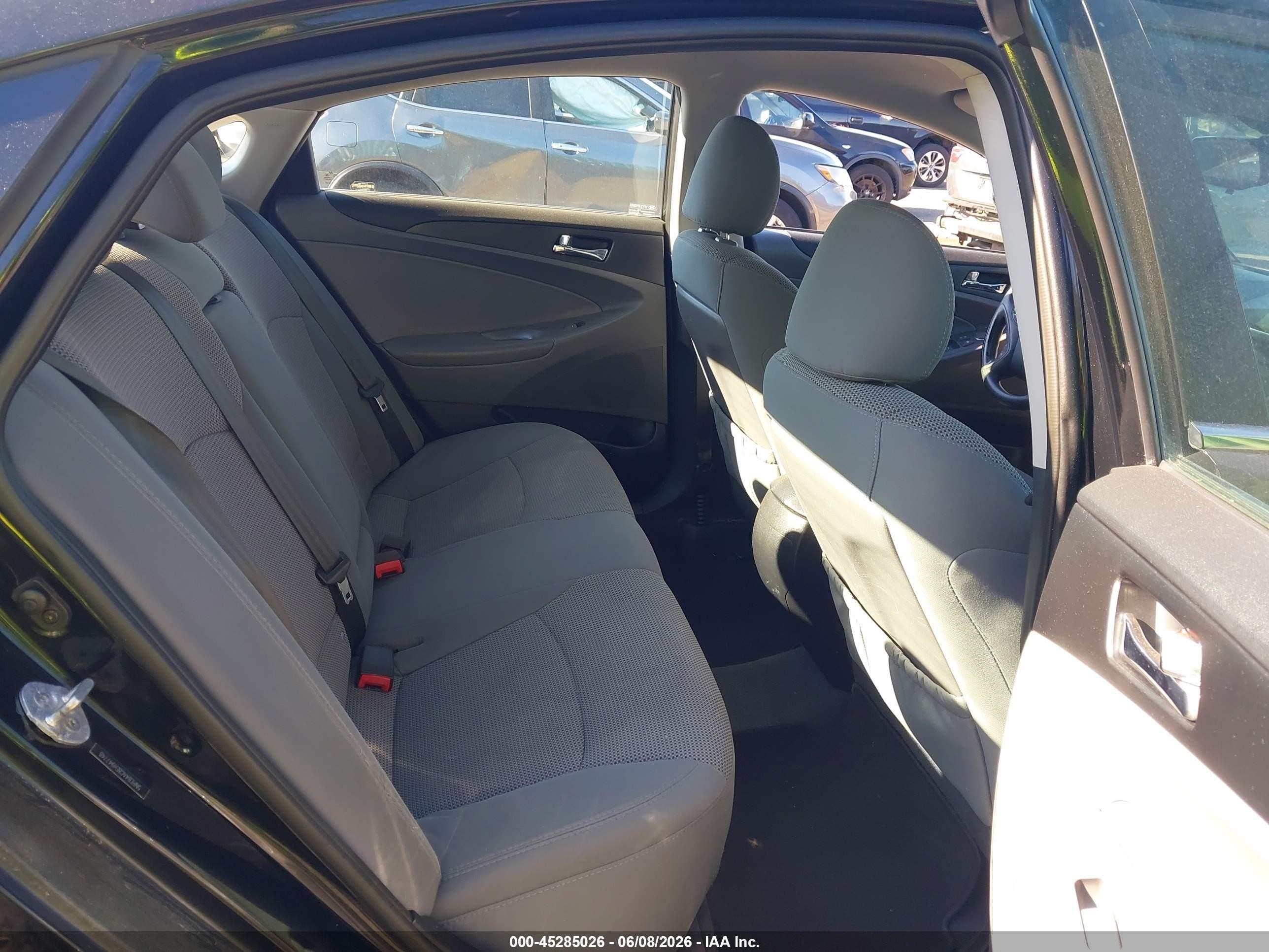 2014 Hyundai Sonata Gls Black vin: 5NPEB4AC8EH947748