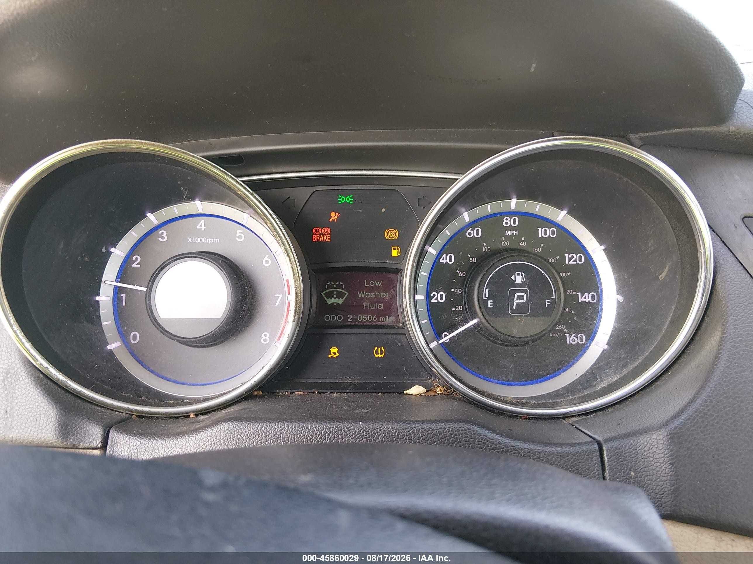 2011 Hyundai Sonata Gls White vin: 5NPEB4AC9BH019586