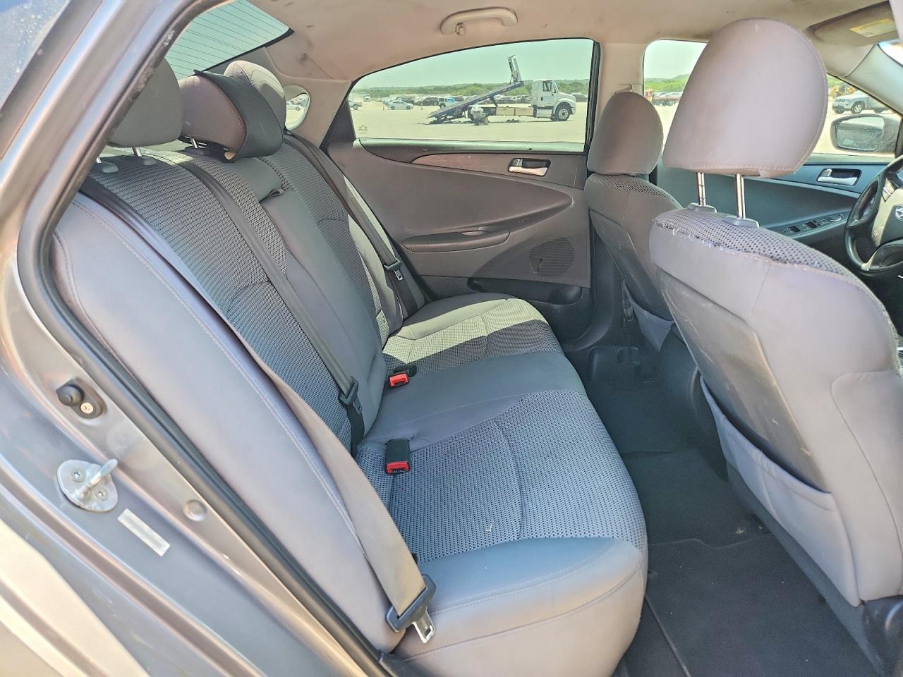 2011 Hyundai Sonata Gls Gray vin: 5NPEB4AC9BH021807