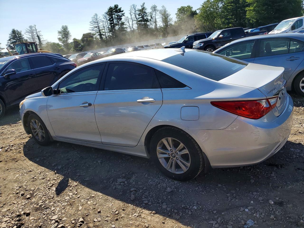 2011 Hyundai Sonata Gls Silver vin: 5NPEB4AC9BH028790
