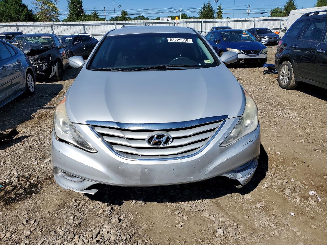 2011 Hyundai Sonata Gls Silver vin: 5NPEB4AC9BH028790