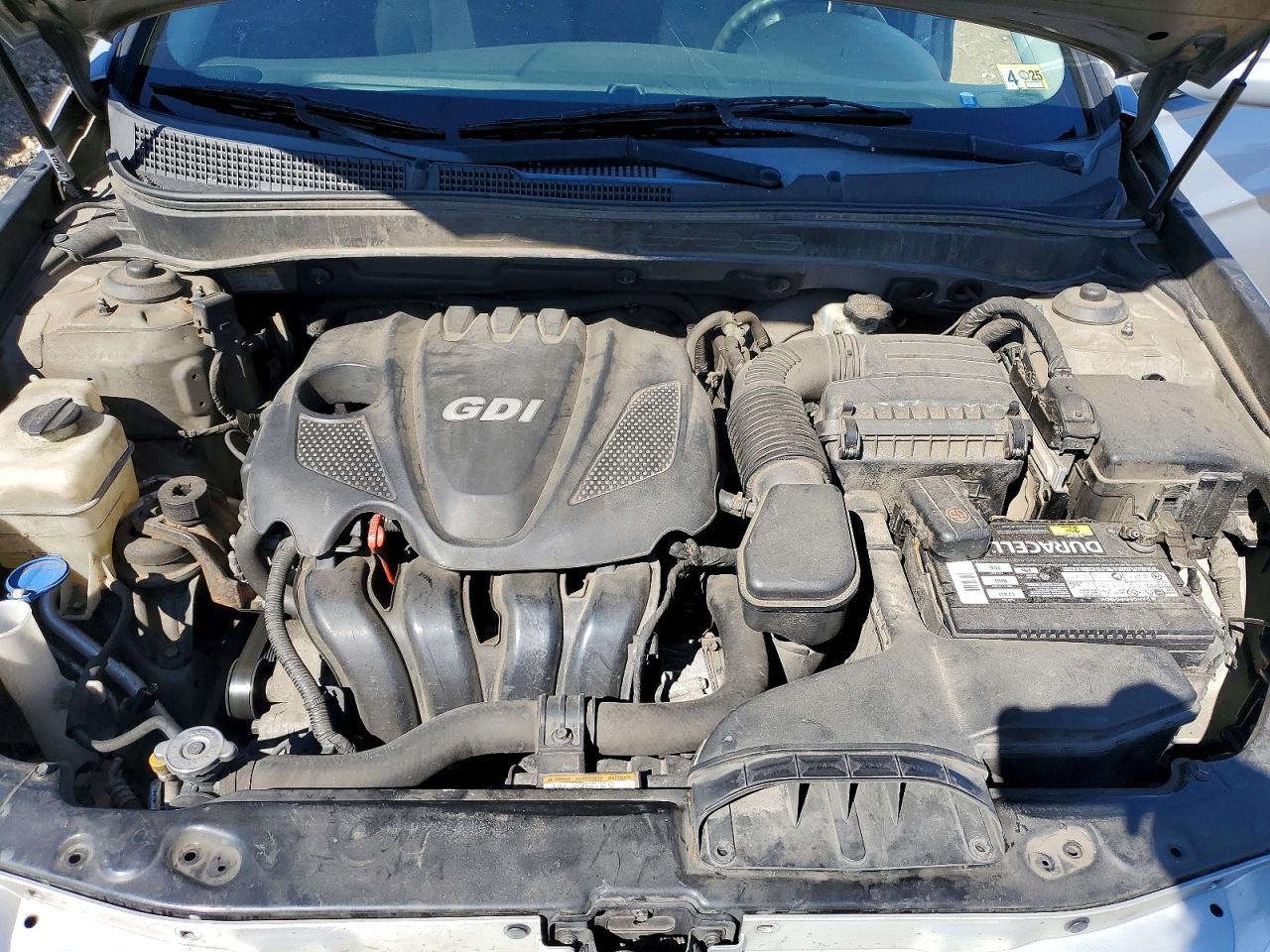 2011 Hyundai Sonata Gls Silver vin: 5NPEB4AC9BH028790
