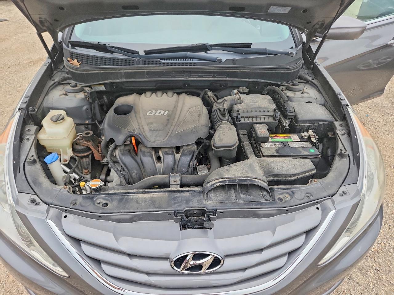 2011 Hyundai Sonata Gls Gray vin: 5NPEB4AC9BH029275