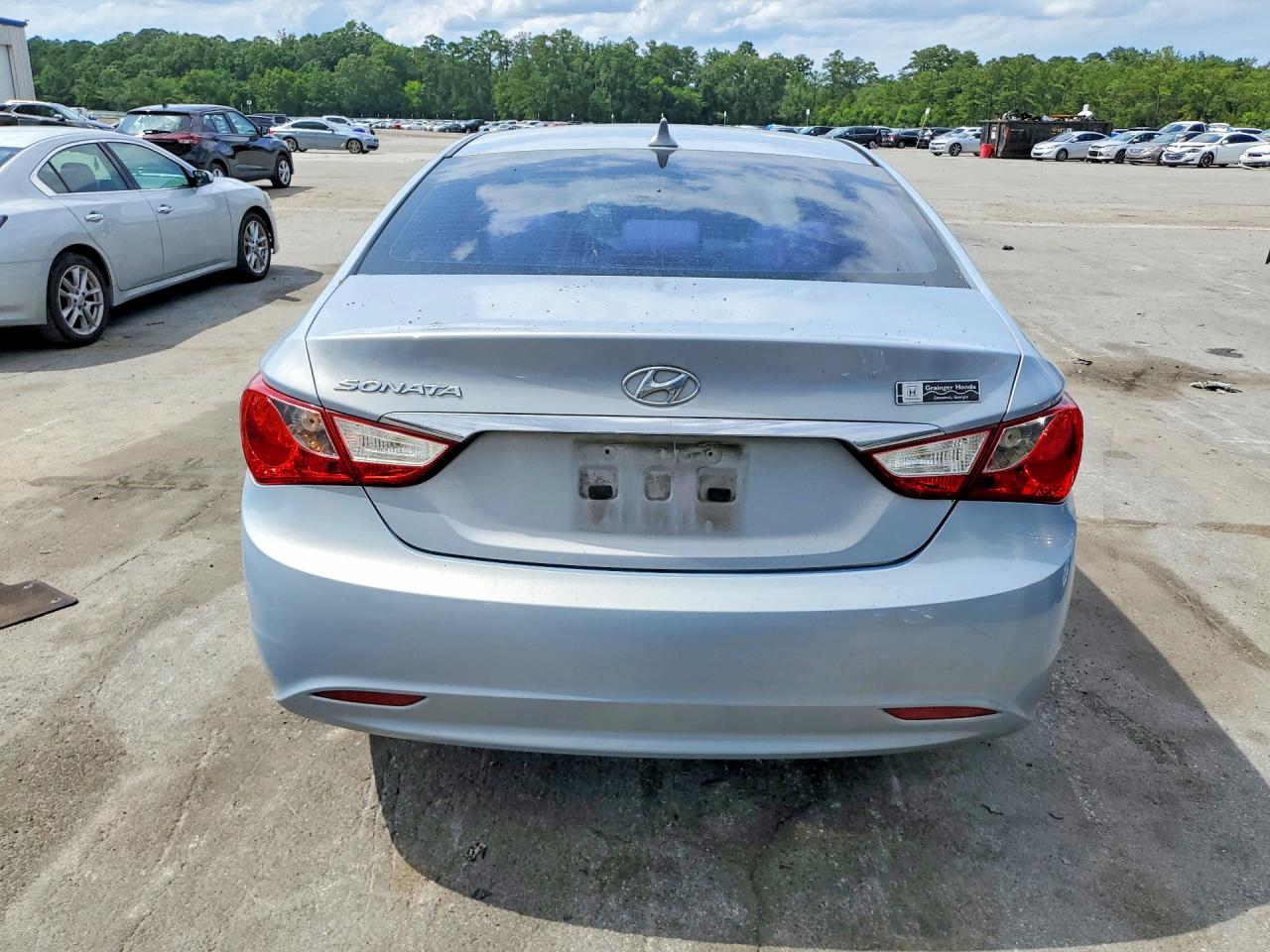 2011 Hyundai Sonata Gls Blue vin: 5NPEB4AC9BH042933