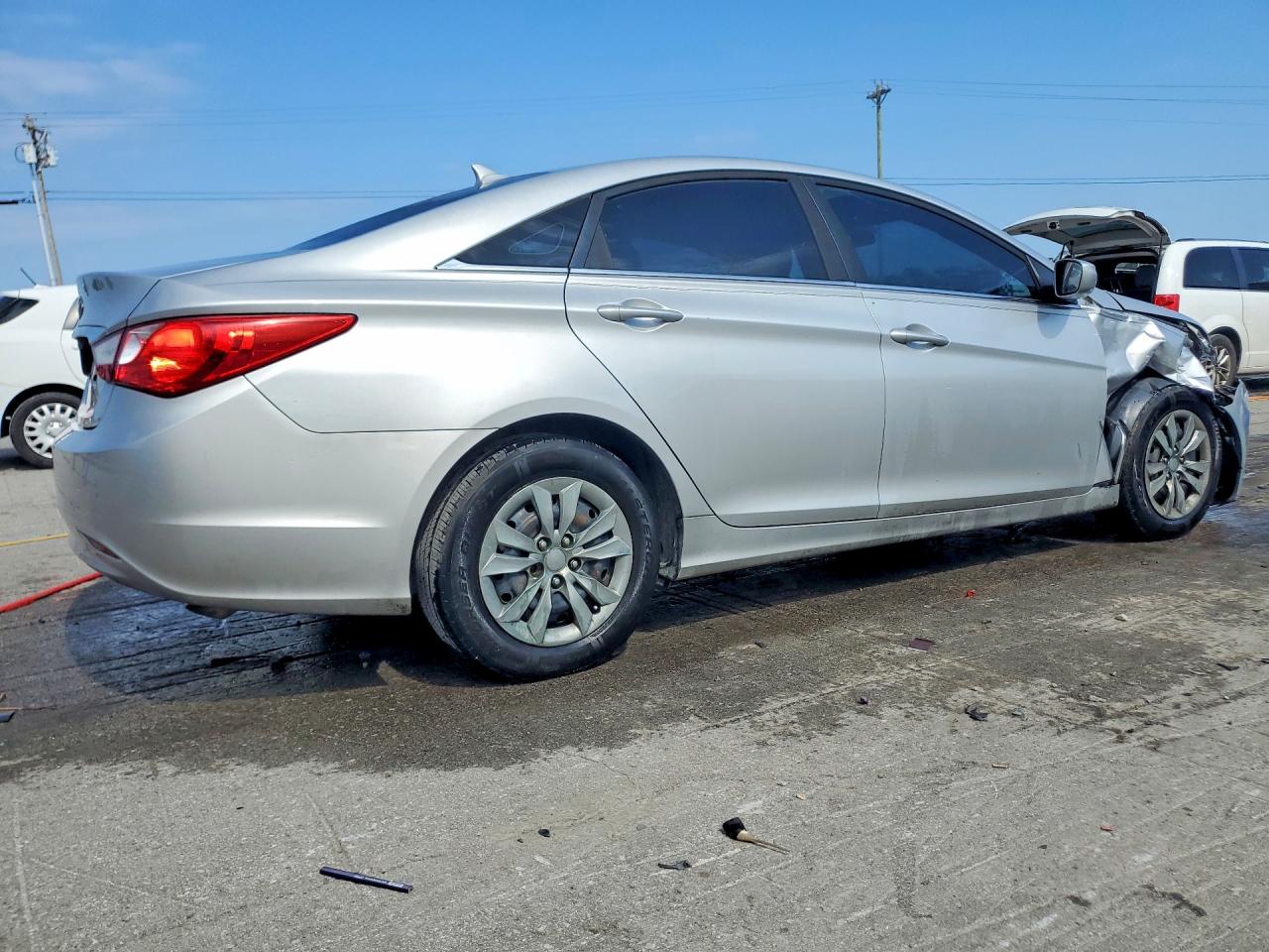 2011 Hyundai Sonata Gls Серебряный vin: 5NPEB4AC9BH047775