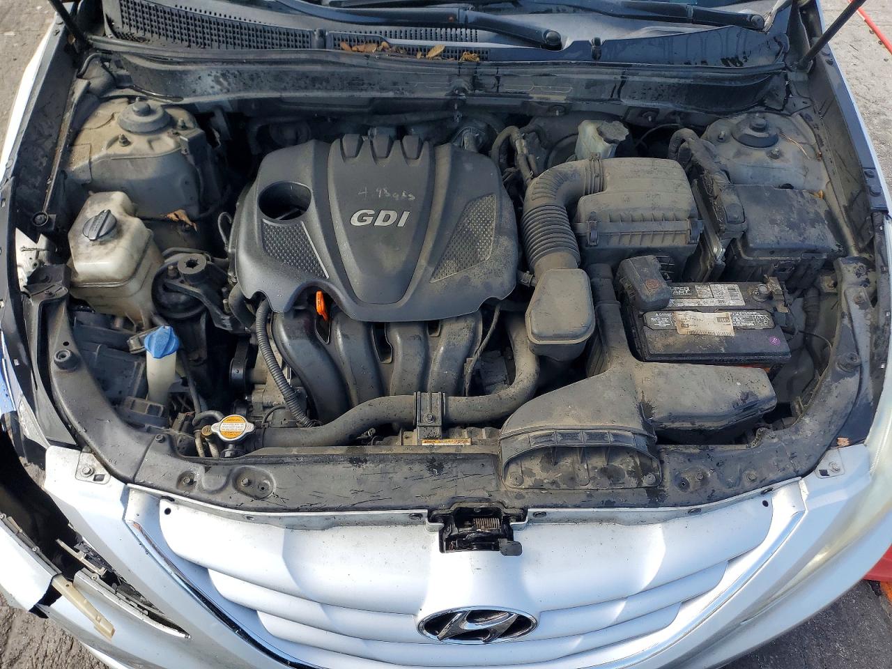 2011 Hyundai Sonata Gls Серебряный vin: 5NPEB4AC9BH047775
