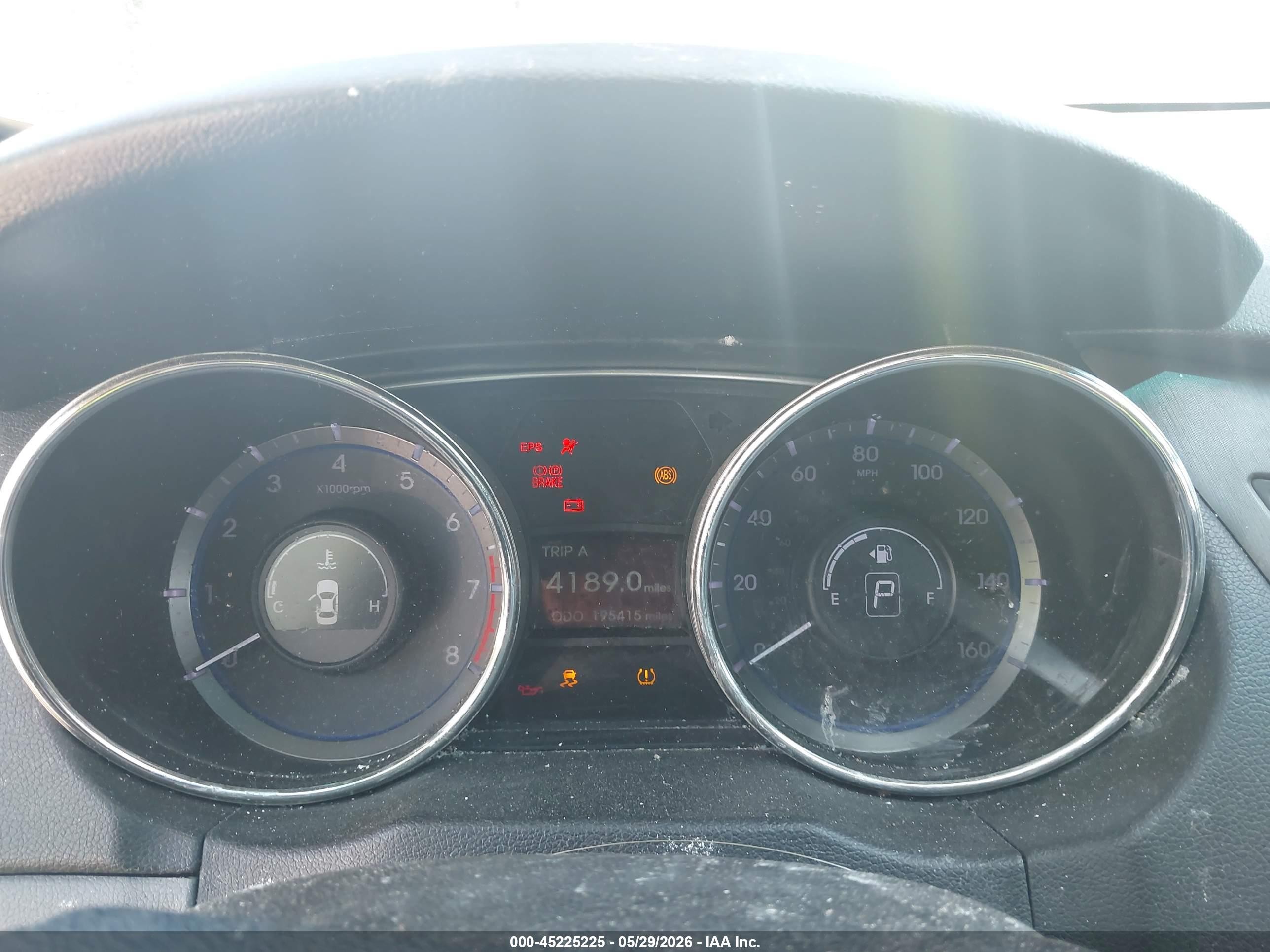 2011 Hyundai Sonata Gls Silver vin: 5NPEB4AC9BH052071