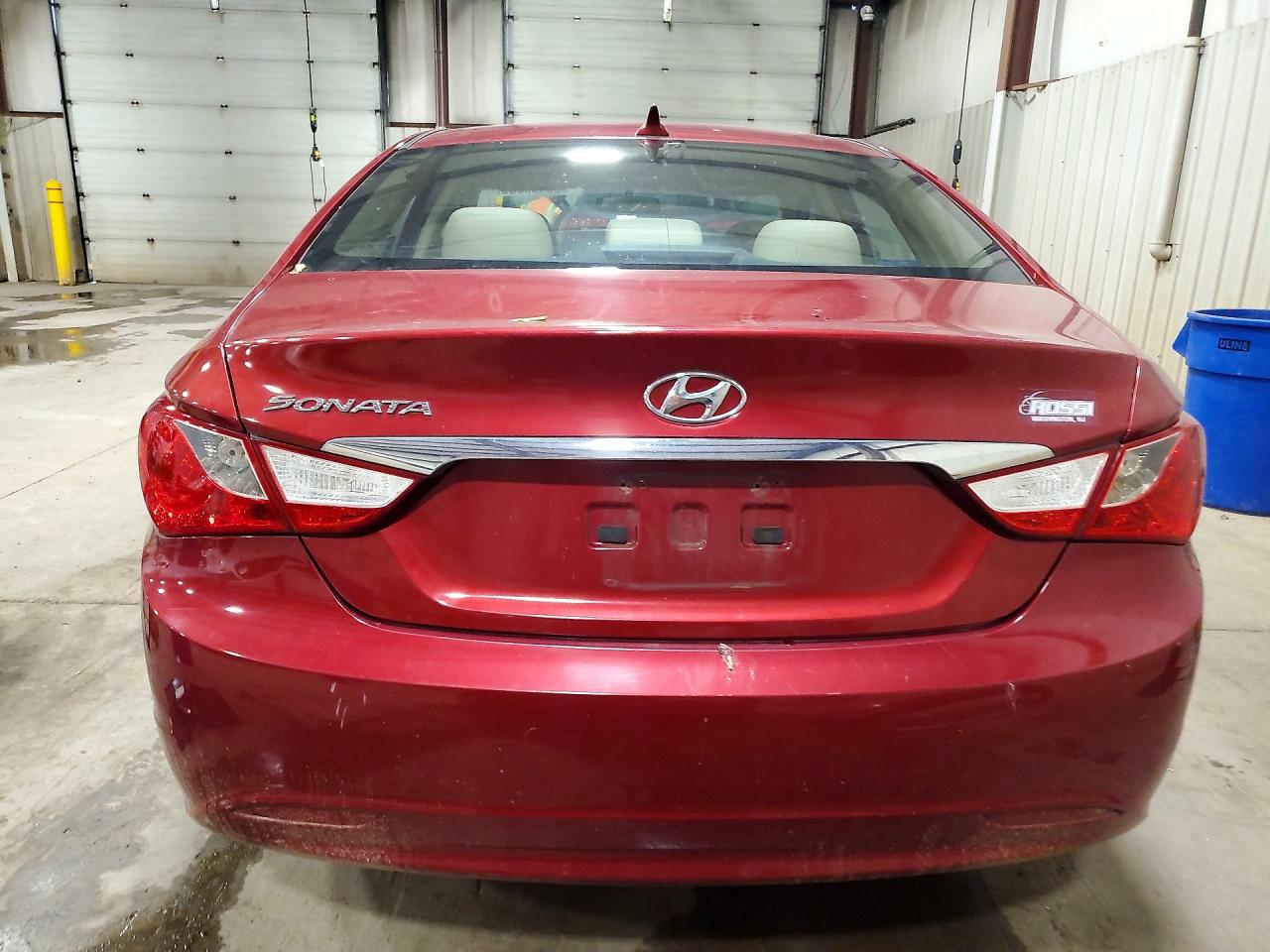 2011 Hyundai Sonata Gls Red vin: 5NPEB4AC9BH060347