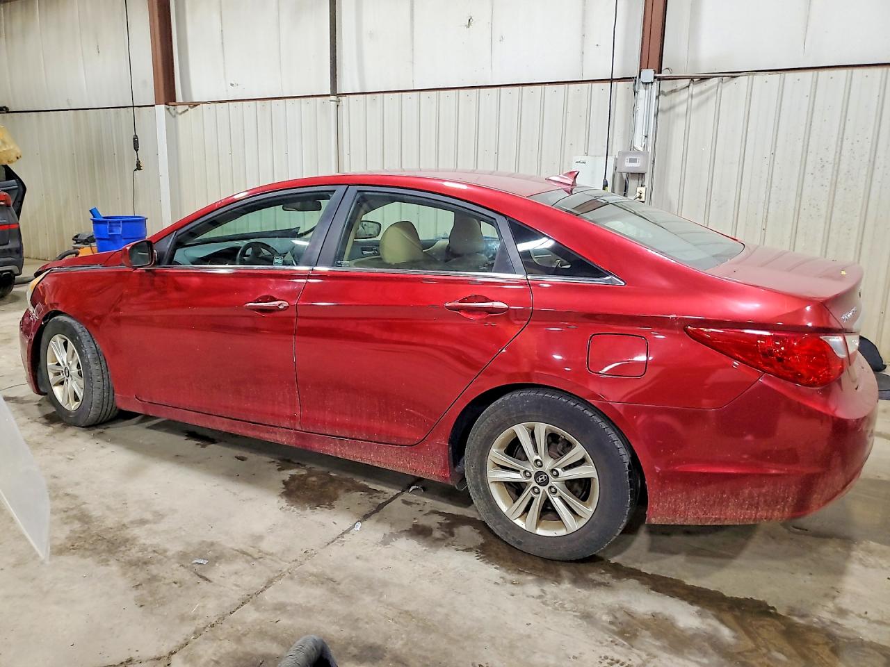 2011 Hyundai Sonata Gls Red vin: 5NPEB4AC9BH060347