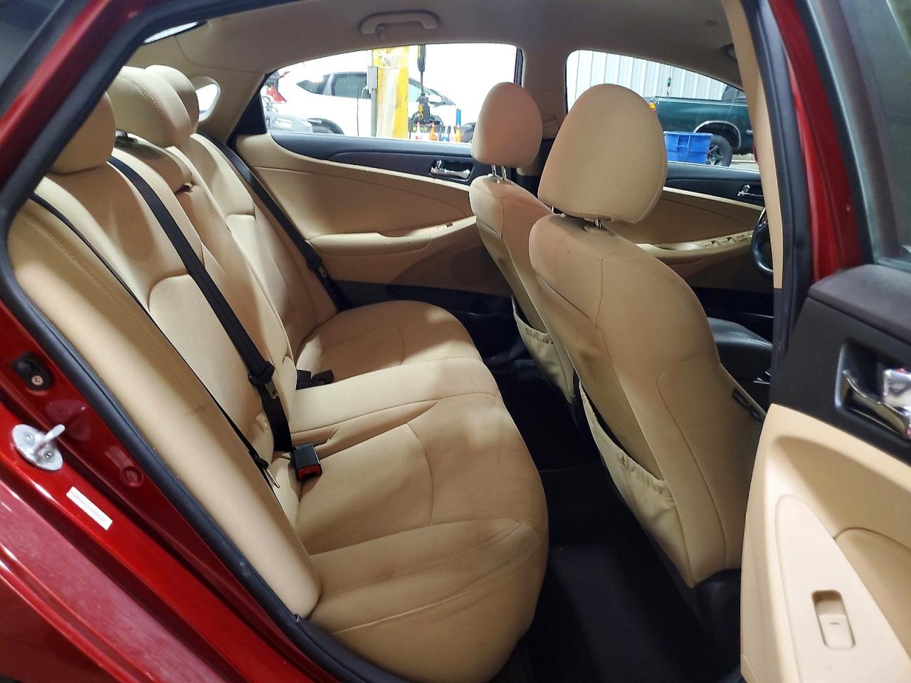 2011 Hyundai Sonata Gls Red vin: 5NPEB4AC9BH060347