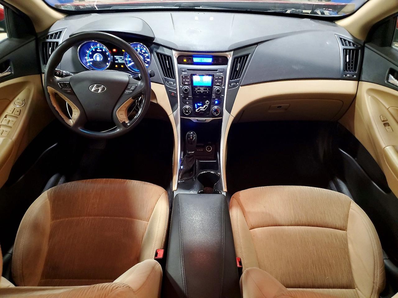 2011 Hyundai Sonata Gls Red vin: 5NPEB4AC9BH060347