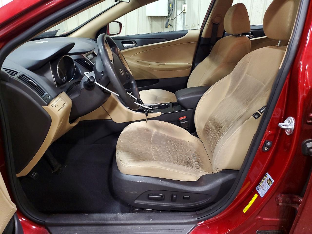 2011 Hyundai Sonata Gls Red vin: 5NPEB4AC9BH060347