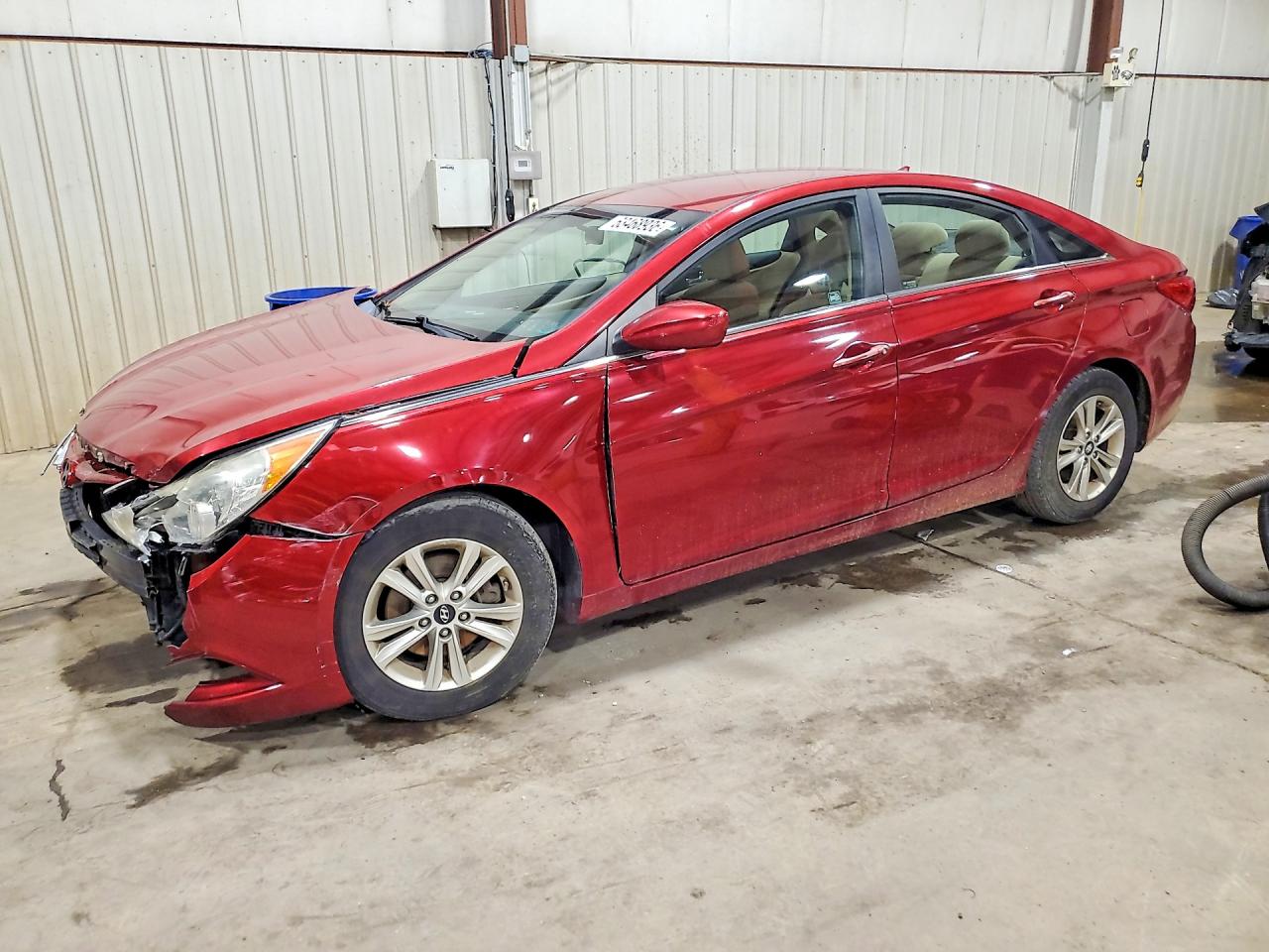 2011 Hyundai Sonata Gls Red vin: 5NPEB4AC9BH060347