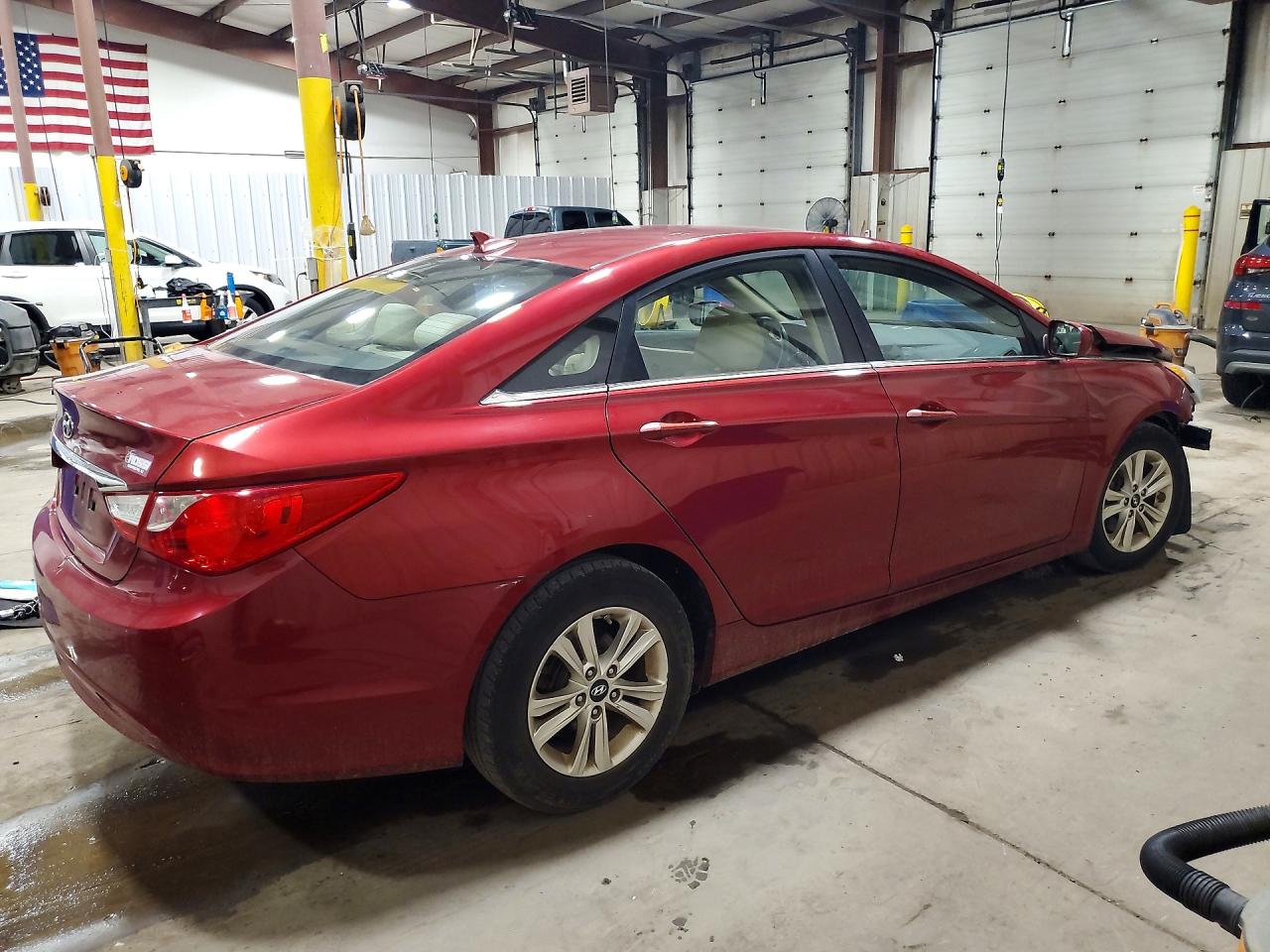 2011 Hyundai Sonata Gls Red vin: 5NPEB4AC9BH060347