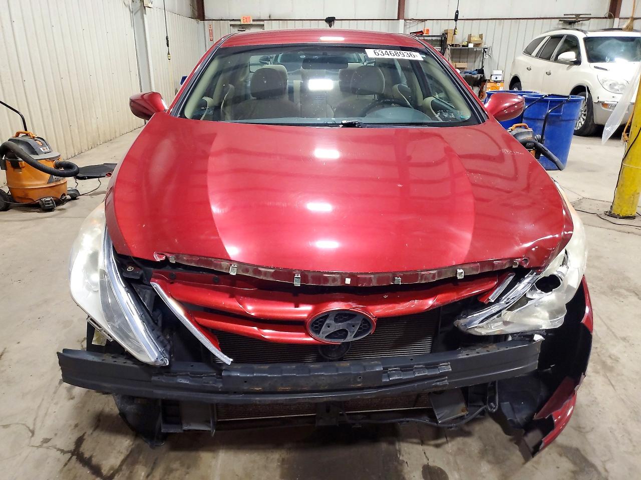 2011 Hyundai Sonata Gls Red vin: 5NPEB4AC9BH060347