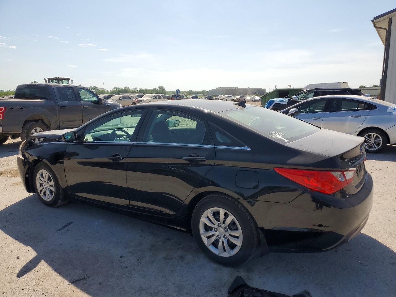 2011 Hyundai Sonata Gls Black vin: 5NPEB4AC9BH060512