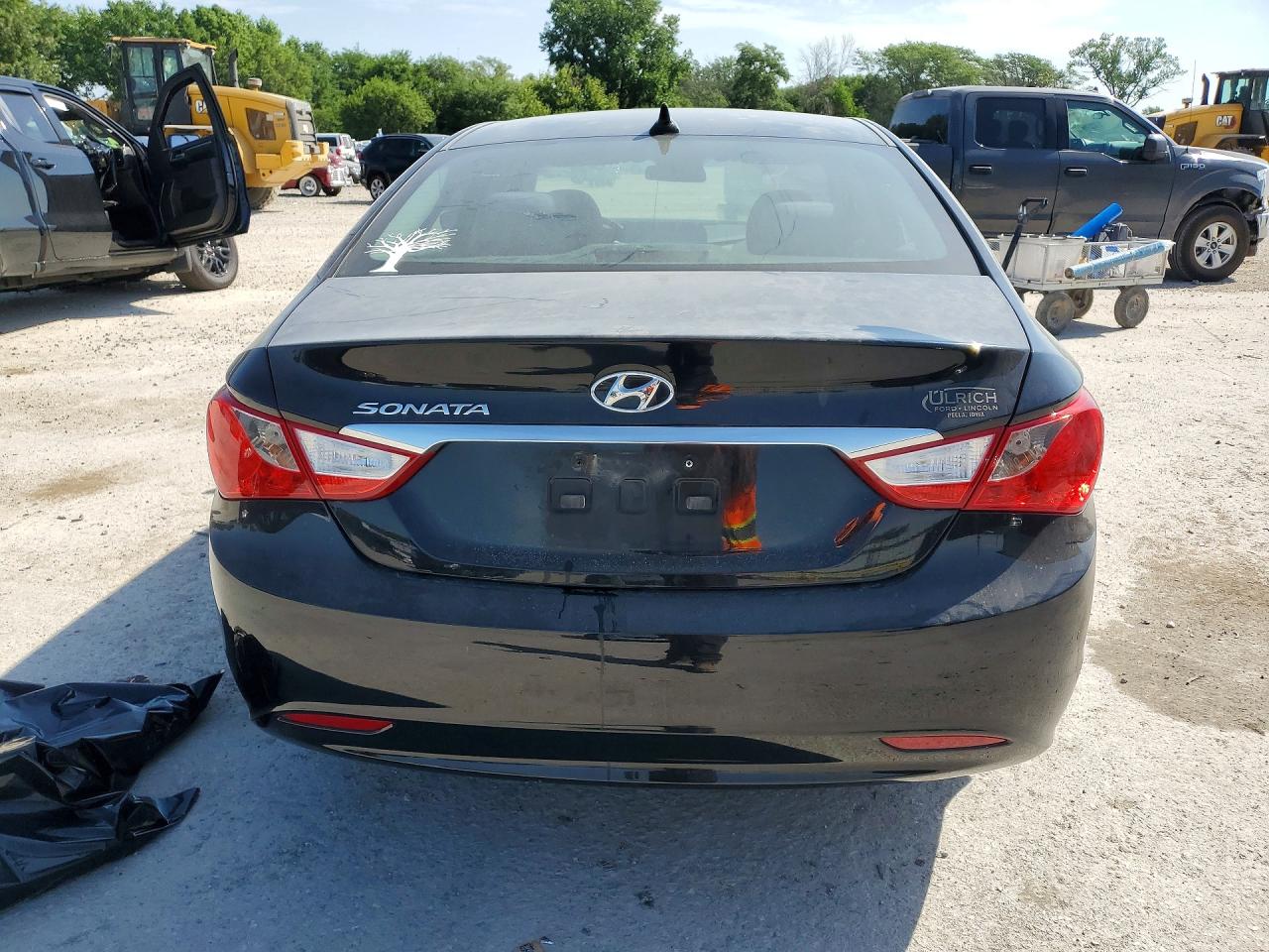 2011 Hyundai Sonata Gls Black vin: 5NPEB4AC9BH060512