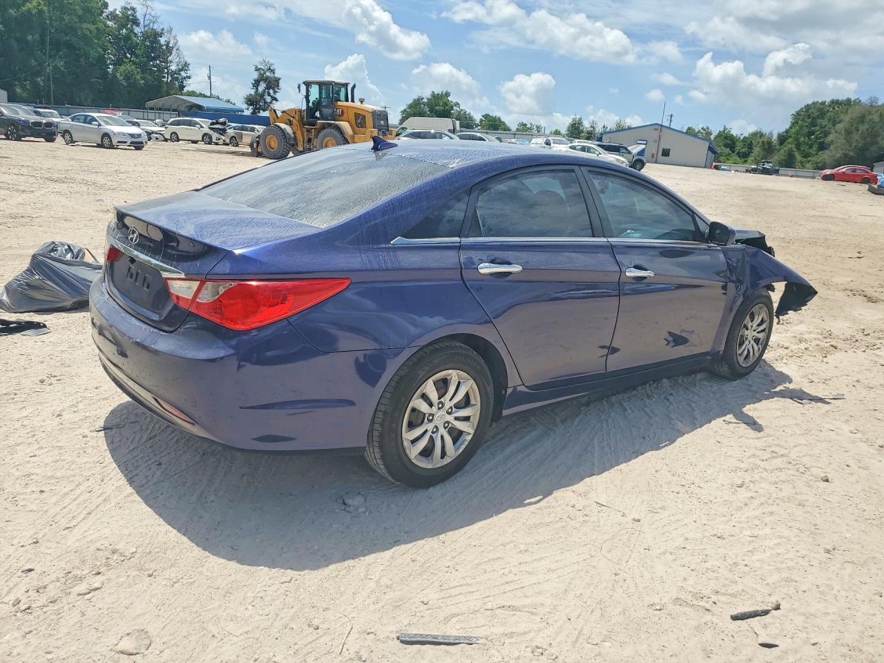 2011 Hyundai Sonata Gls Синий vin: 5NPEB4AC9BH061644