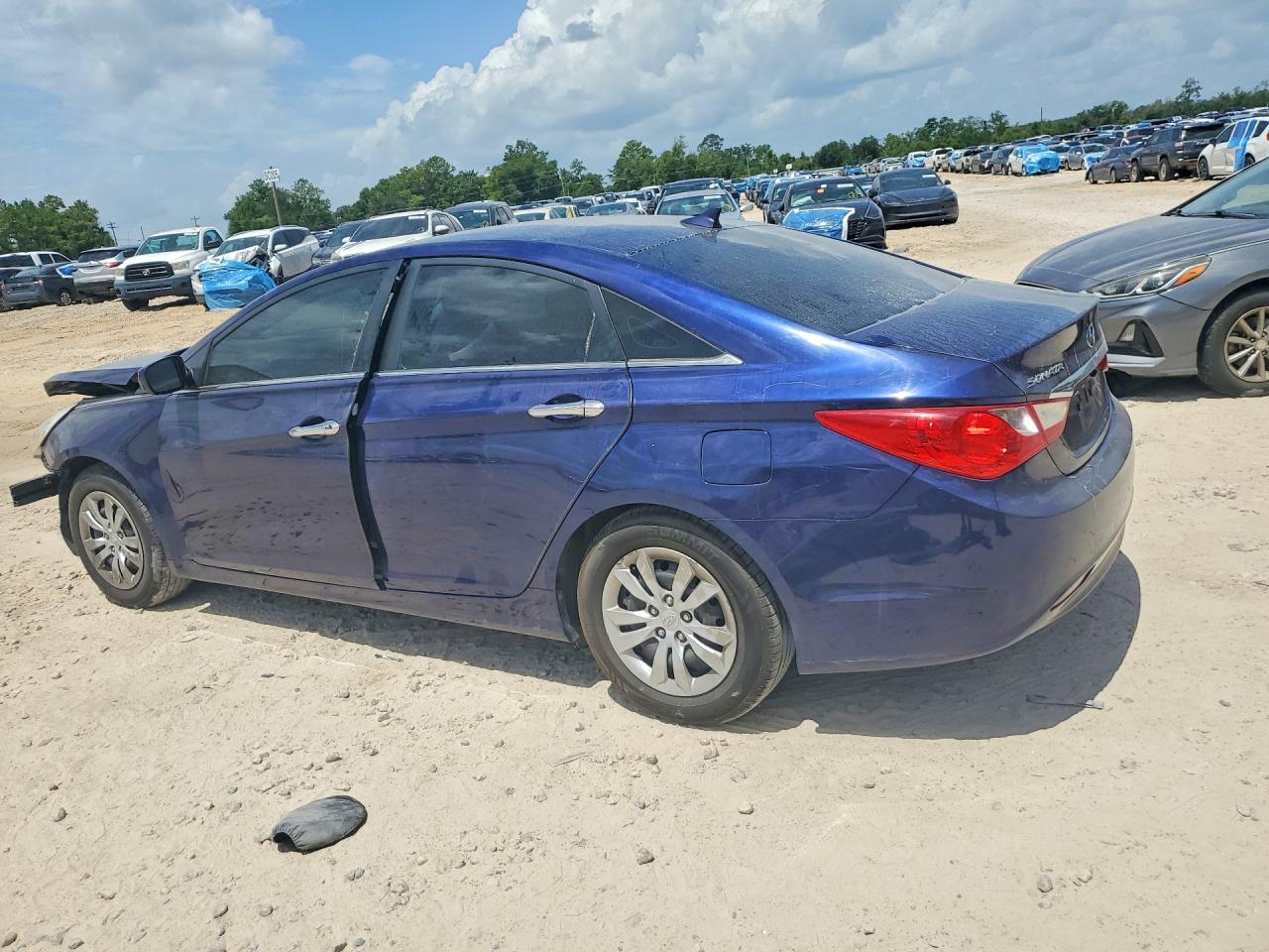 2011 Hyundai Sonata Gls Синий vin: 5NPEB4AC9BH061644
