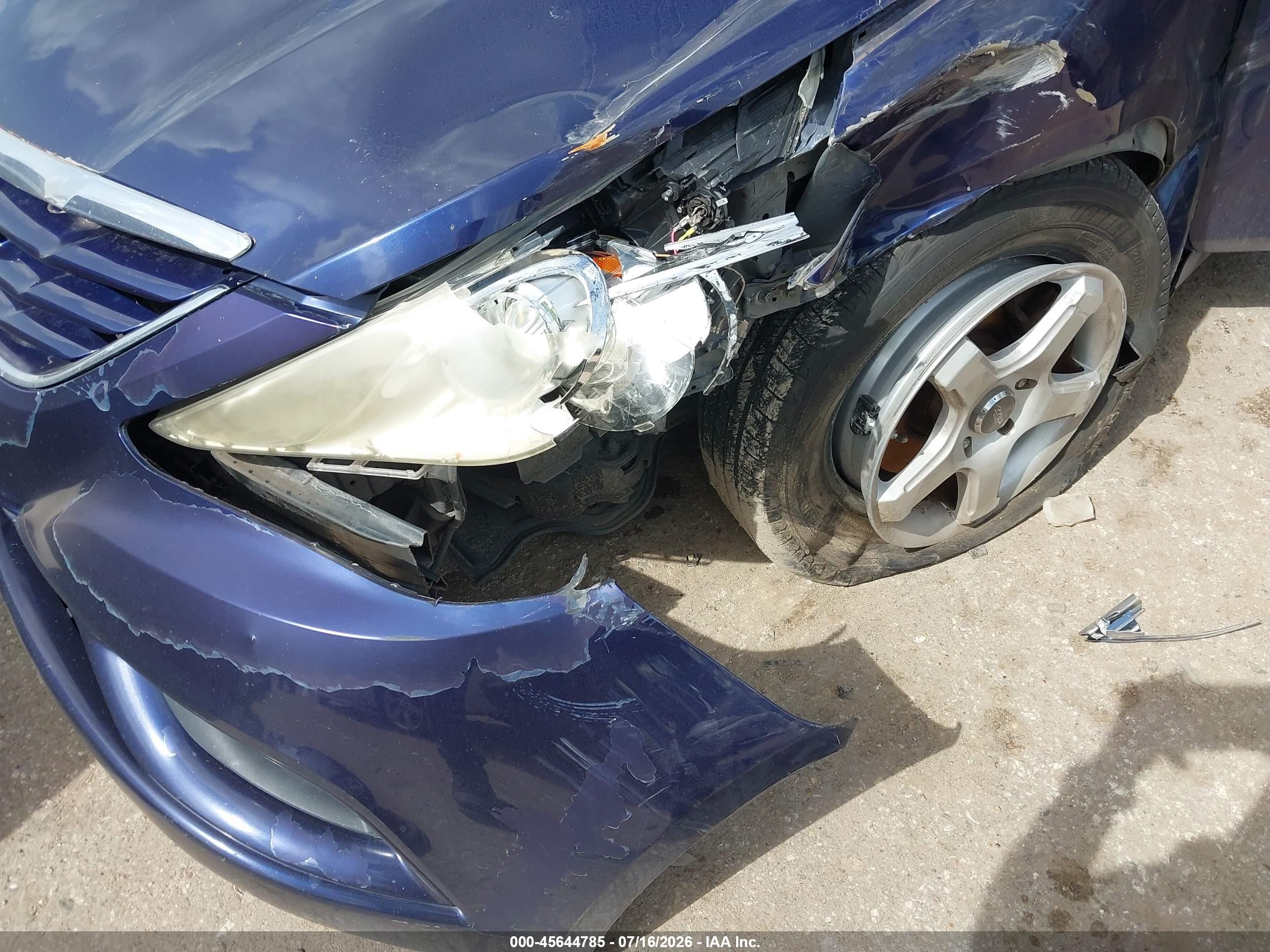 2011 Hyundai Sonata Gls Blue vin: 5NPEB4AC9BH077200