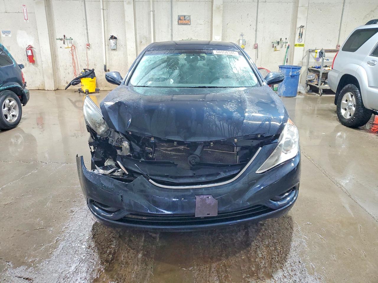 2011 Hyundai Sonata Gls Синий vin: 5NPEB4AC9BH082994
