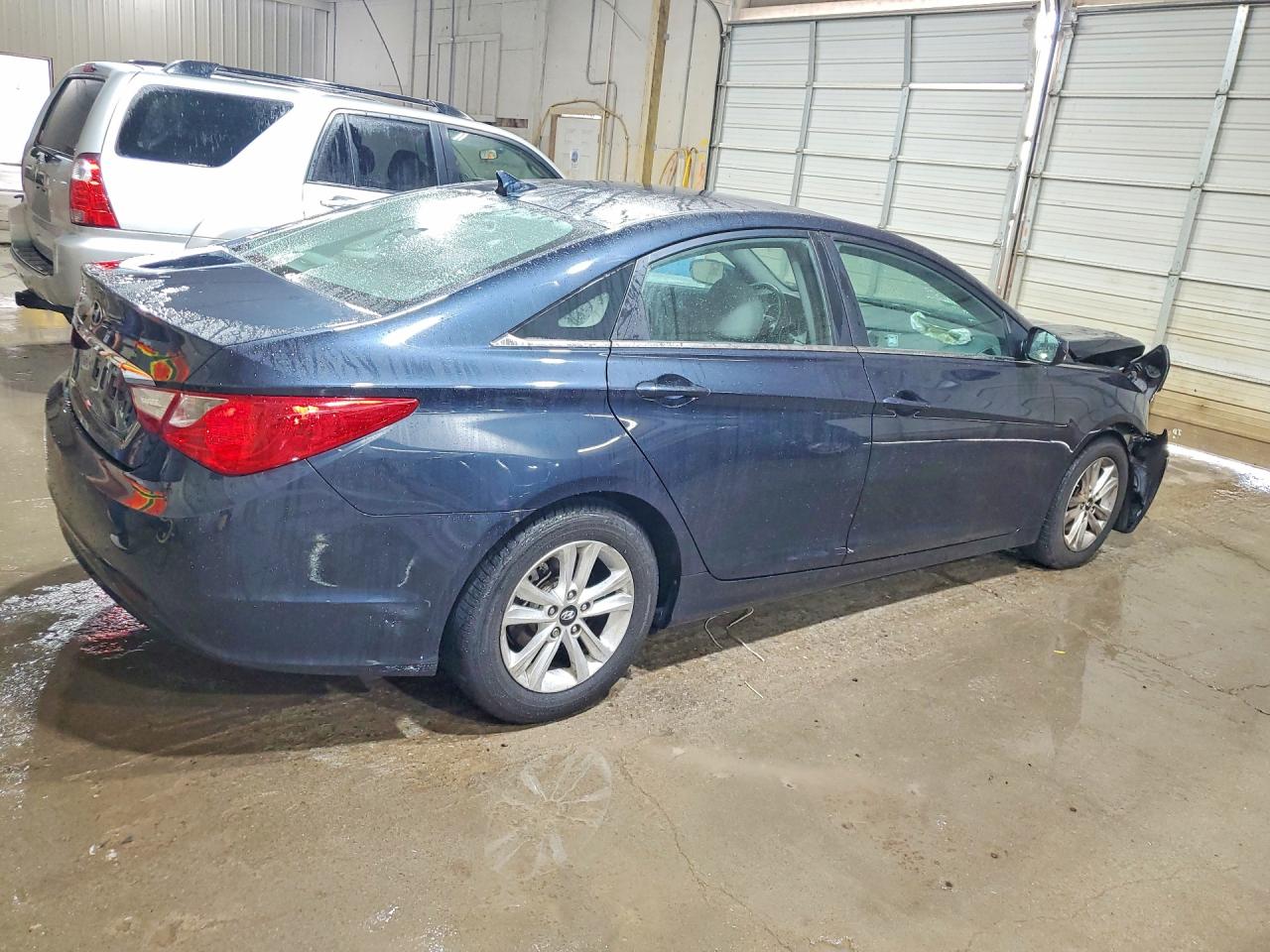 2011 Hyundai Sonata Gls Синий vin: 5NPEB4AC9BH082994