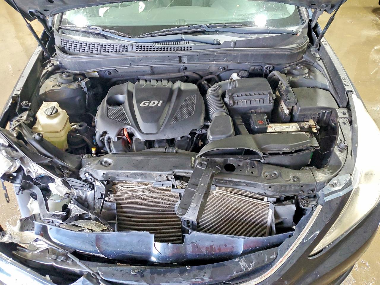 2011 Hyundai Sonata Gls Синий vin: 5NPEB4AC9BH082994