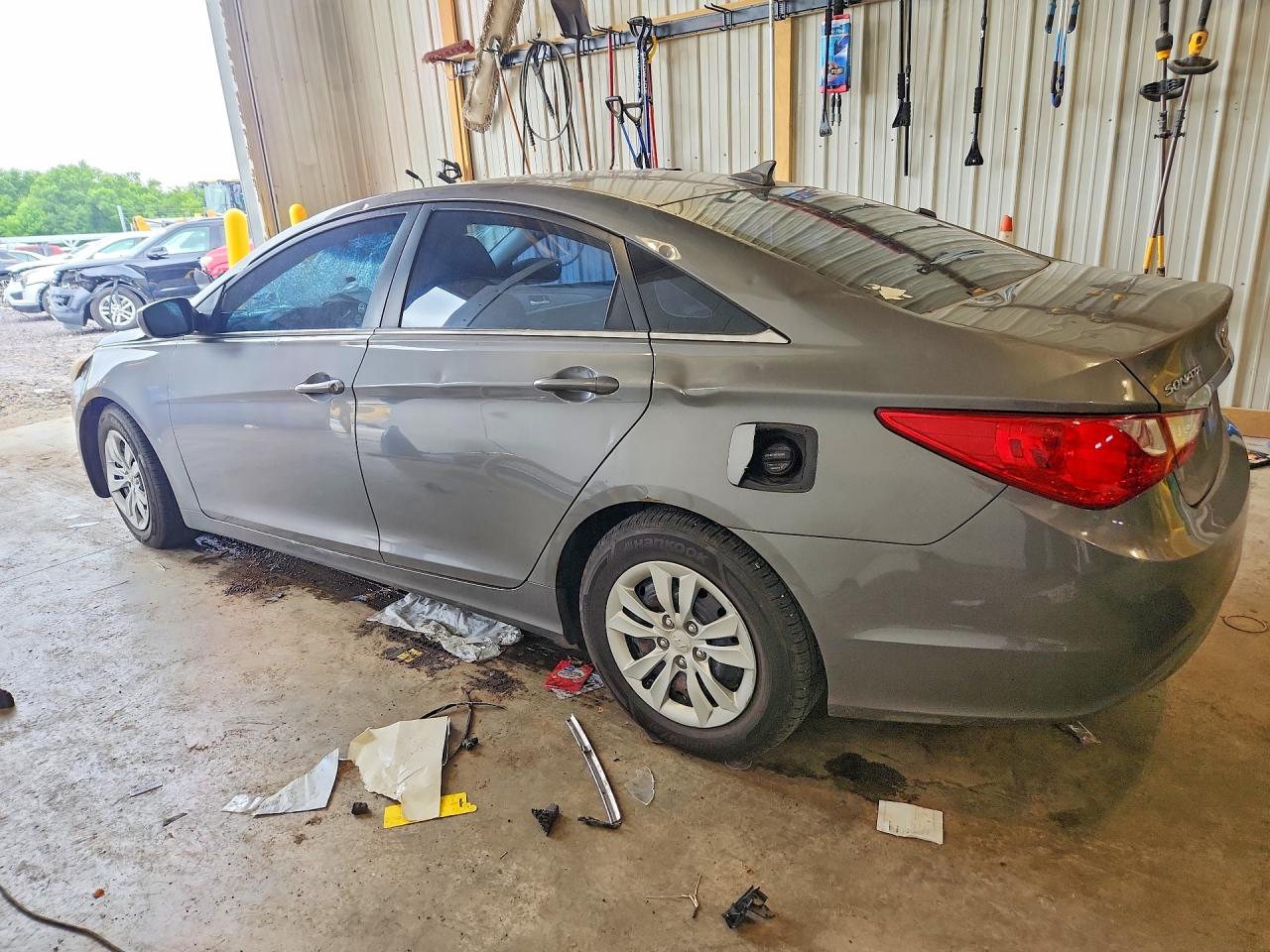 2011 Hyundai Sonata Gls Gray vin: 5NPEB4AC9BH084728