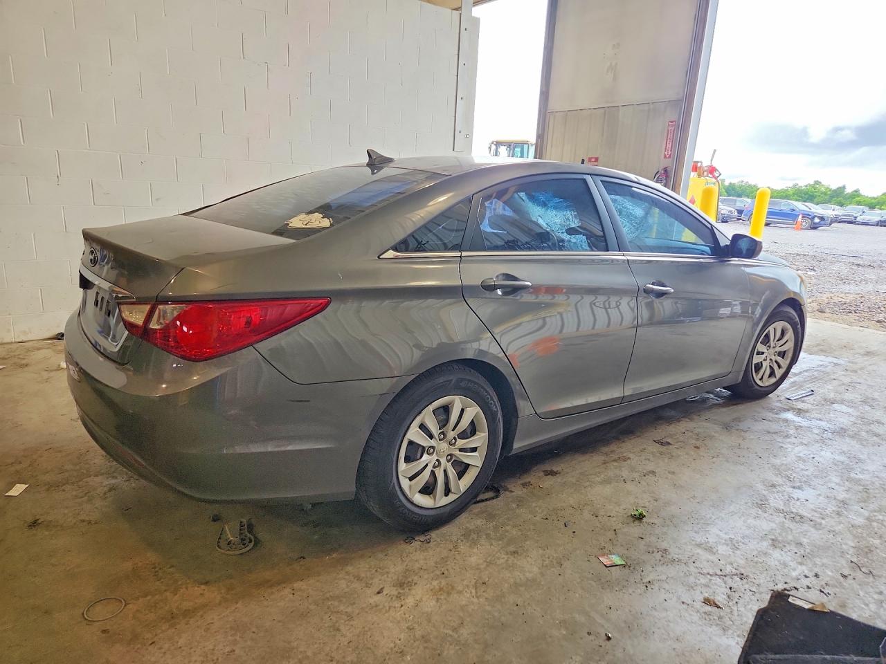 2011 Hyundai Sonata Gls Gray vin: 5NPEB4AC9BH084728