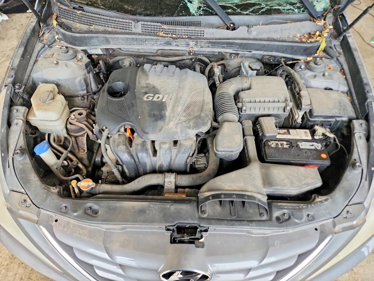 2011 Hyundai Sonata Gls Gray vin: 5NPEB4AC9BH084728