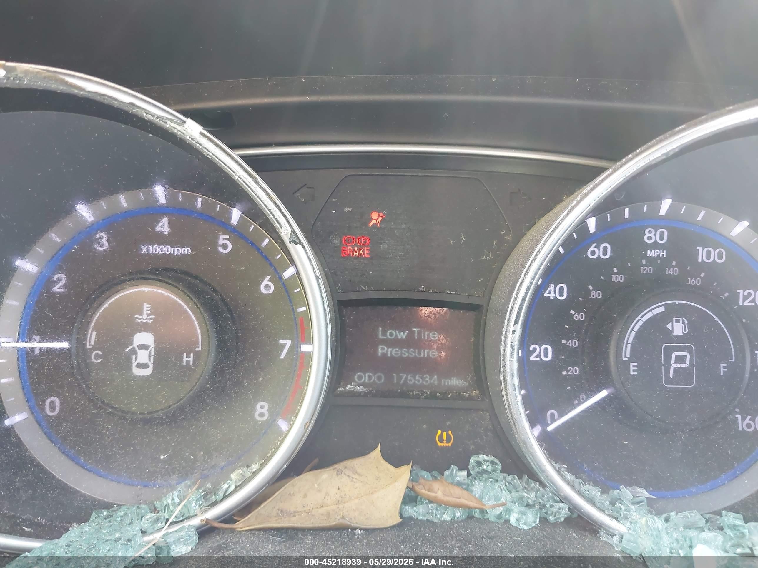 2011 Hyundai Sonata Gls Gray vin: 5NPEB4AC9BH091985