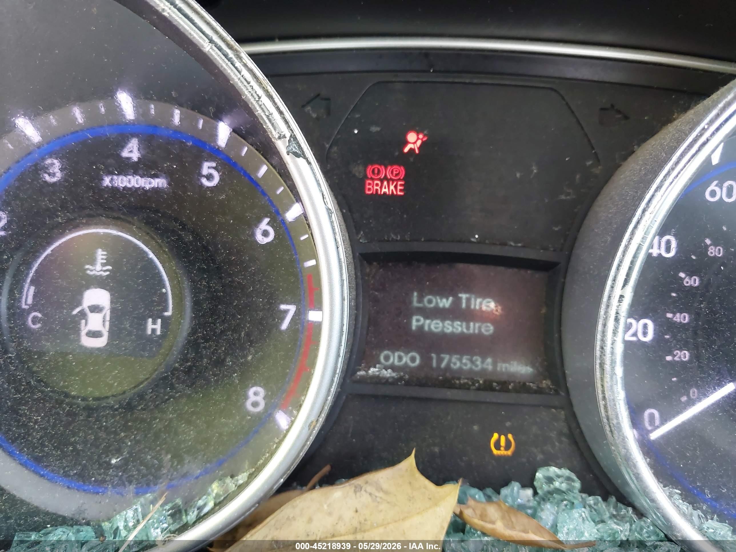 2011 Hyundai Sonata Gls Gray vin: 5NPEB4AC9BH091985
