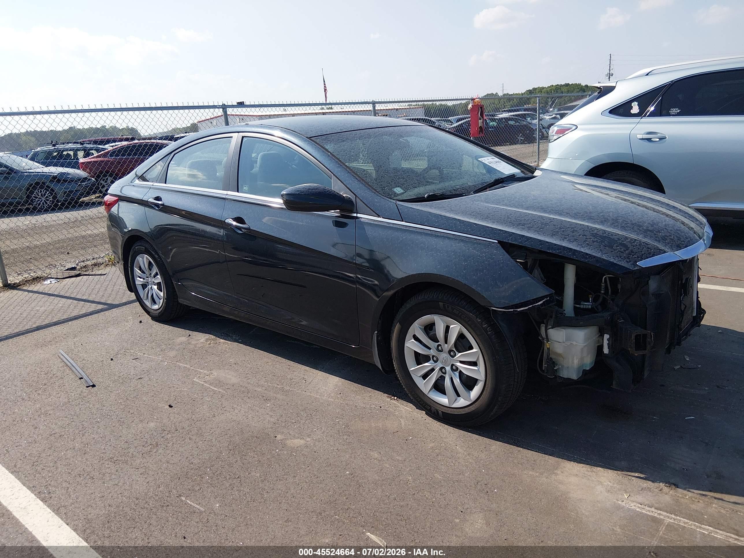 2011 Hyundai Sonata Gls Black vin: 5NPEB4AC9BH108770