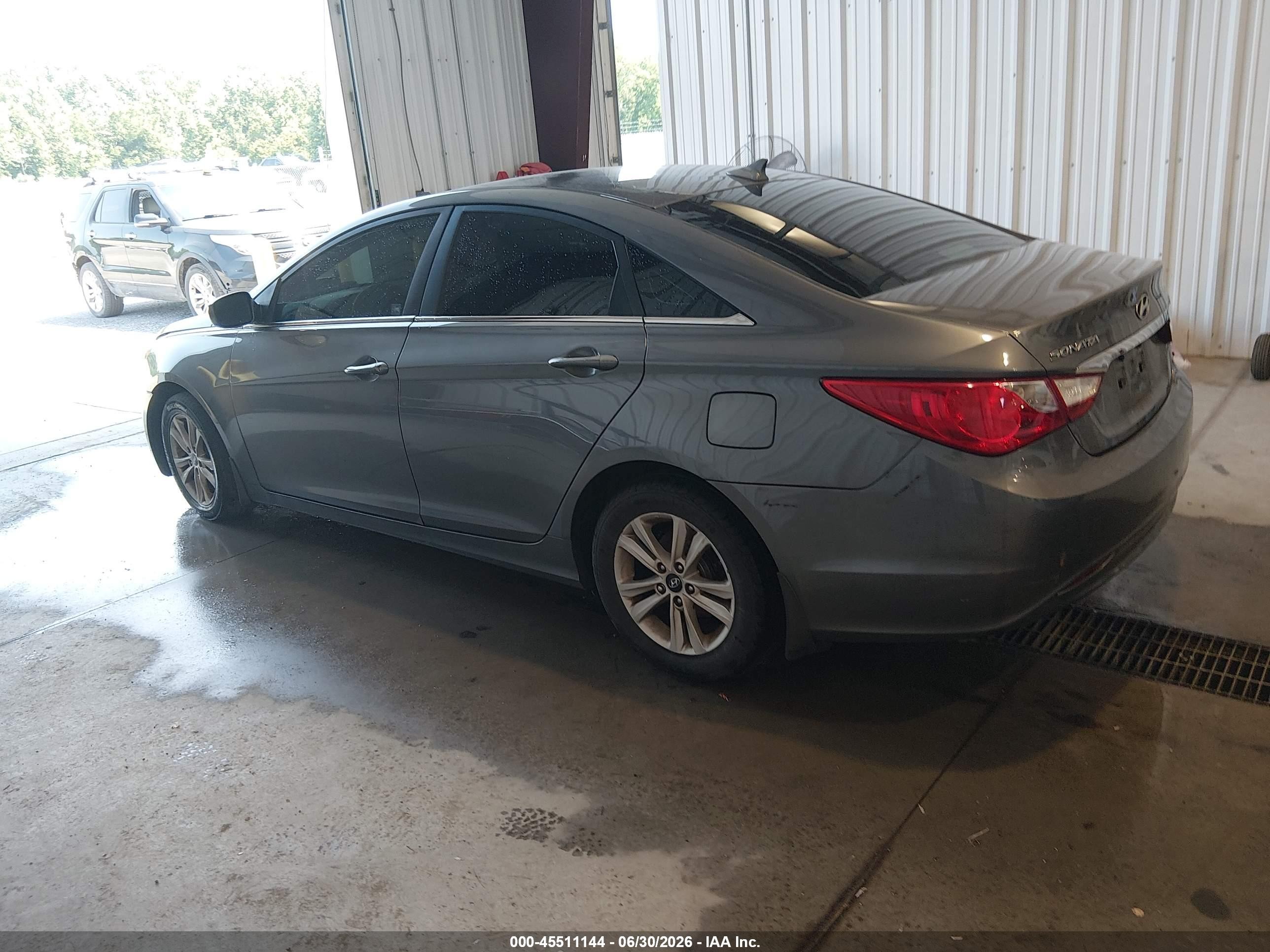 2011 Hyundai Sonata Gls Серый vin: 5NPEB4AC9BH121034