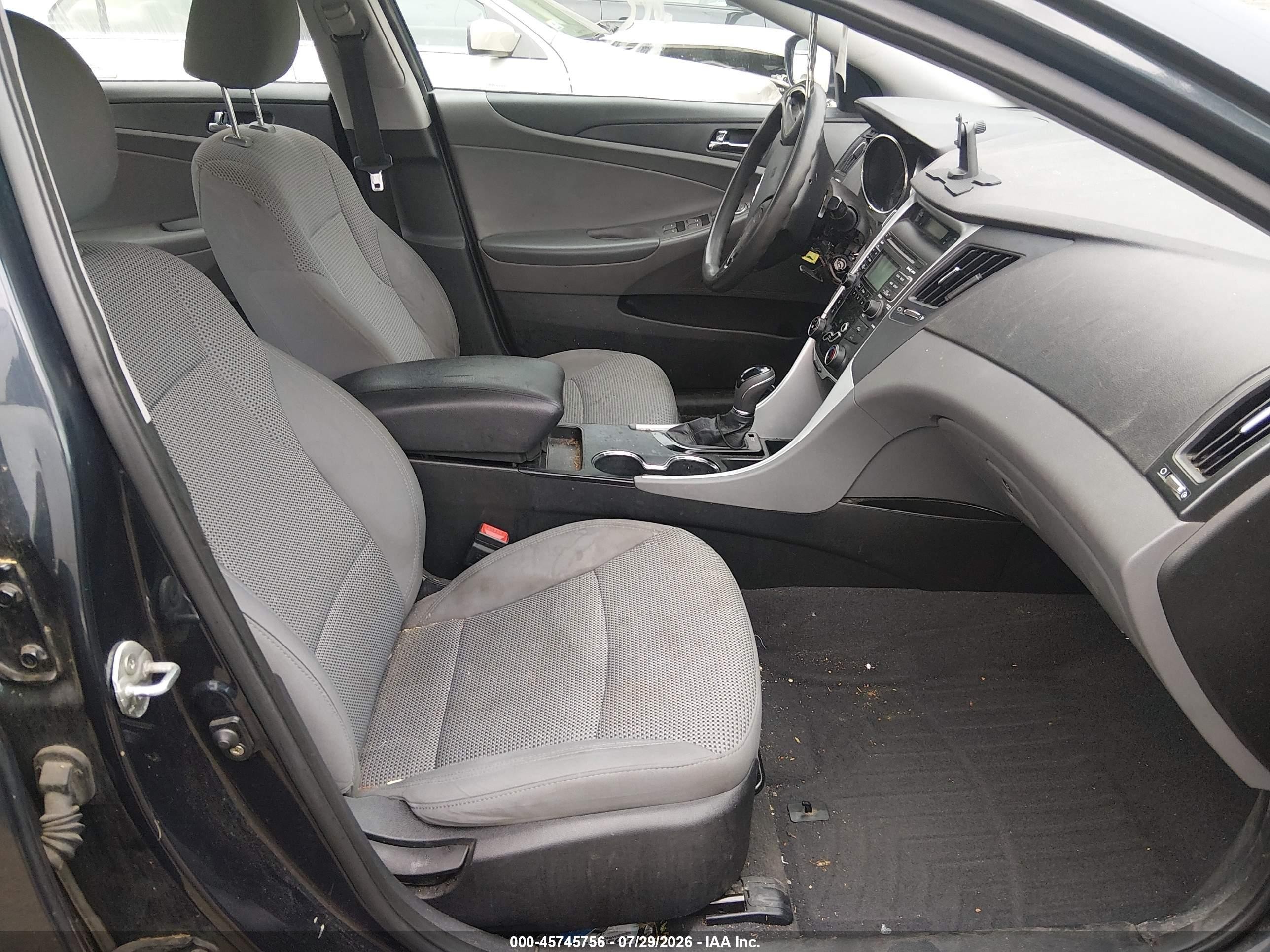 2011 Hyundai Sonata Gls Синий vin: 5NPEB4AC9BH141171