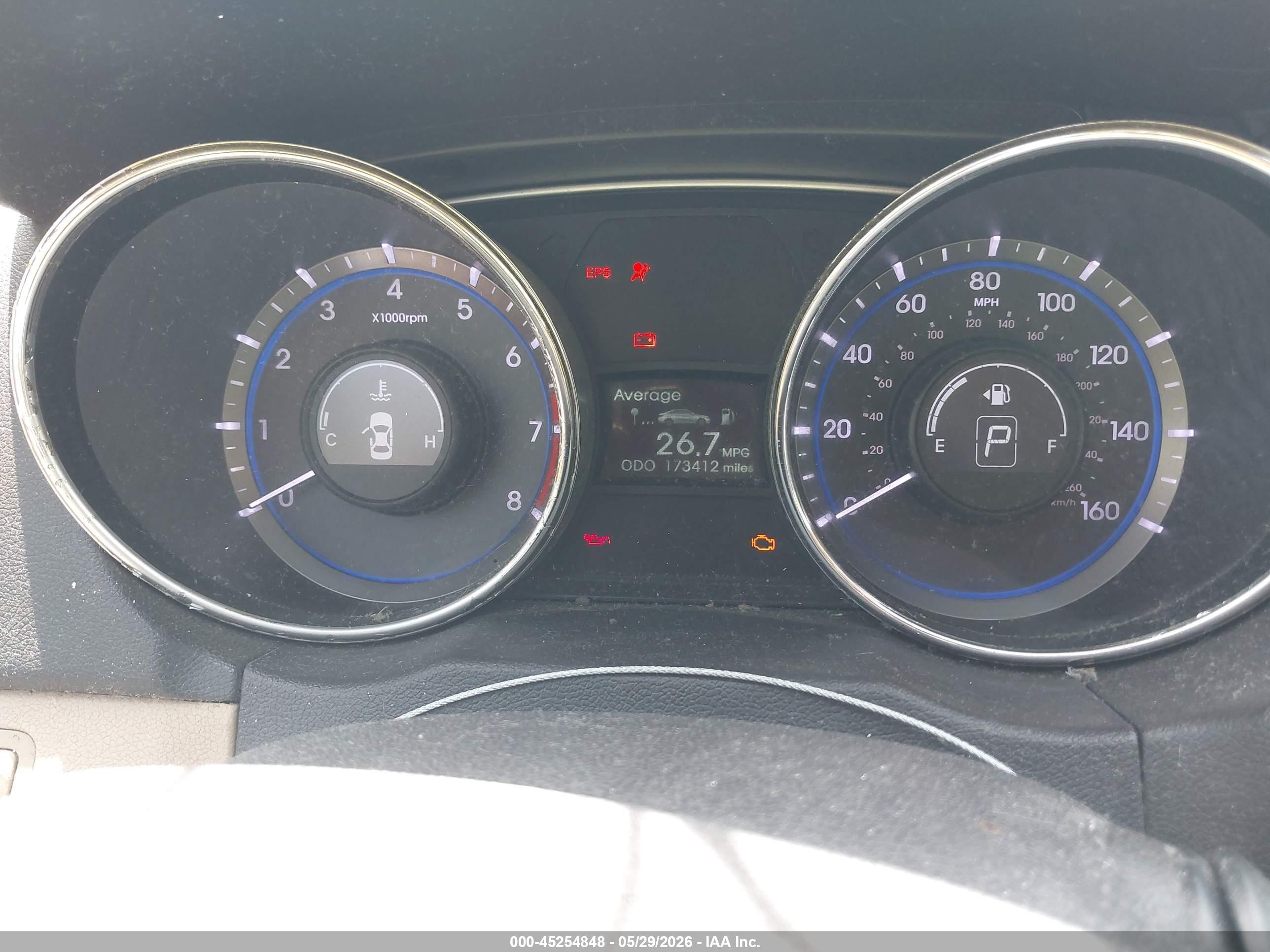 2011 Hyundai Sonata Gls Красный vin: 5NPEB4AC9BH152848