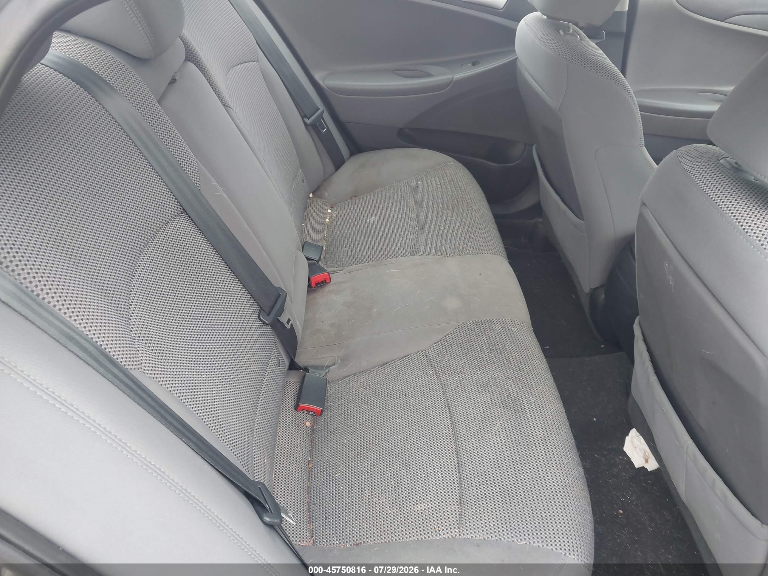 2011 Hyundai Sonata Gls Gray vin: 5NPEB4AC9BH166586