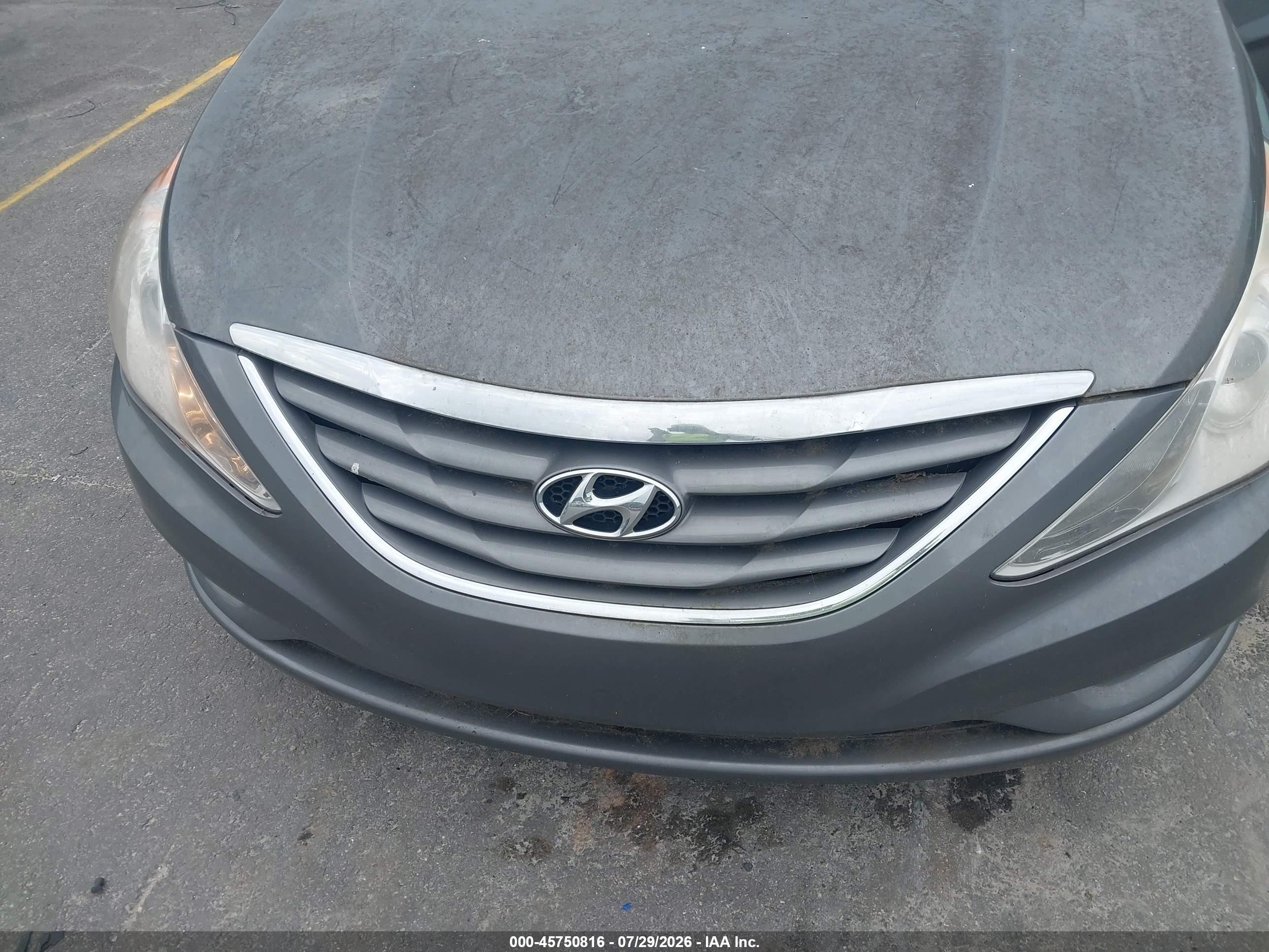 2011 Hyundai Sonata Gls Gray vin: 5NPEB4AC9BH166586