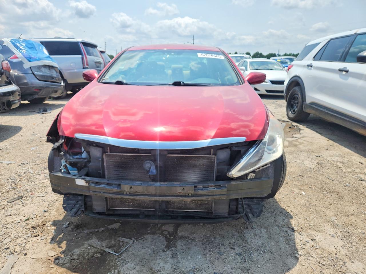 2011 Hyundai Sonata Gls Burgundy vin: 5NPEB4AC9BH170430