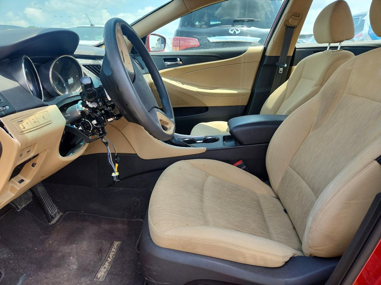 2011 Hyundai Sonata Gls Burgundy vin: 5NPEB4AC9BH170430
