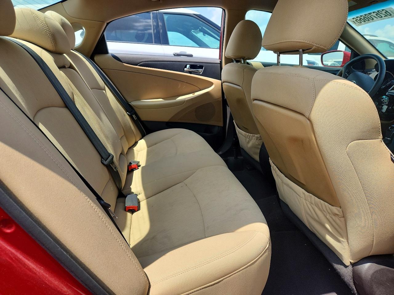 2011 Hyundai Sonata Gls Burgundy vin: 5NPEB4AC9BH170430
