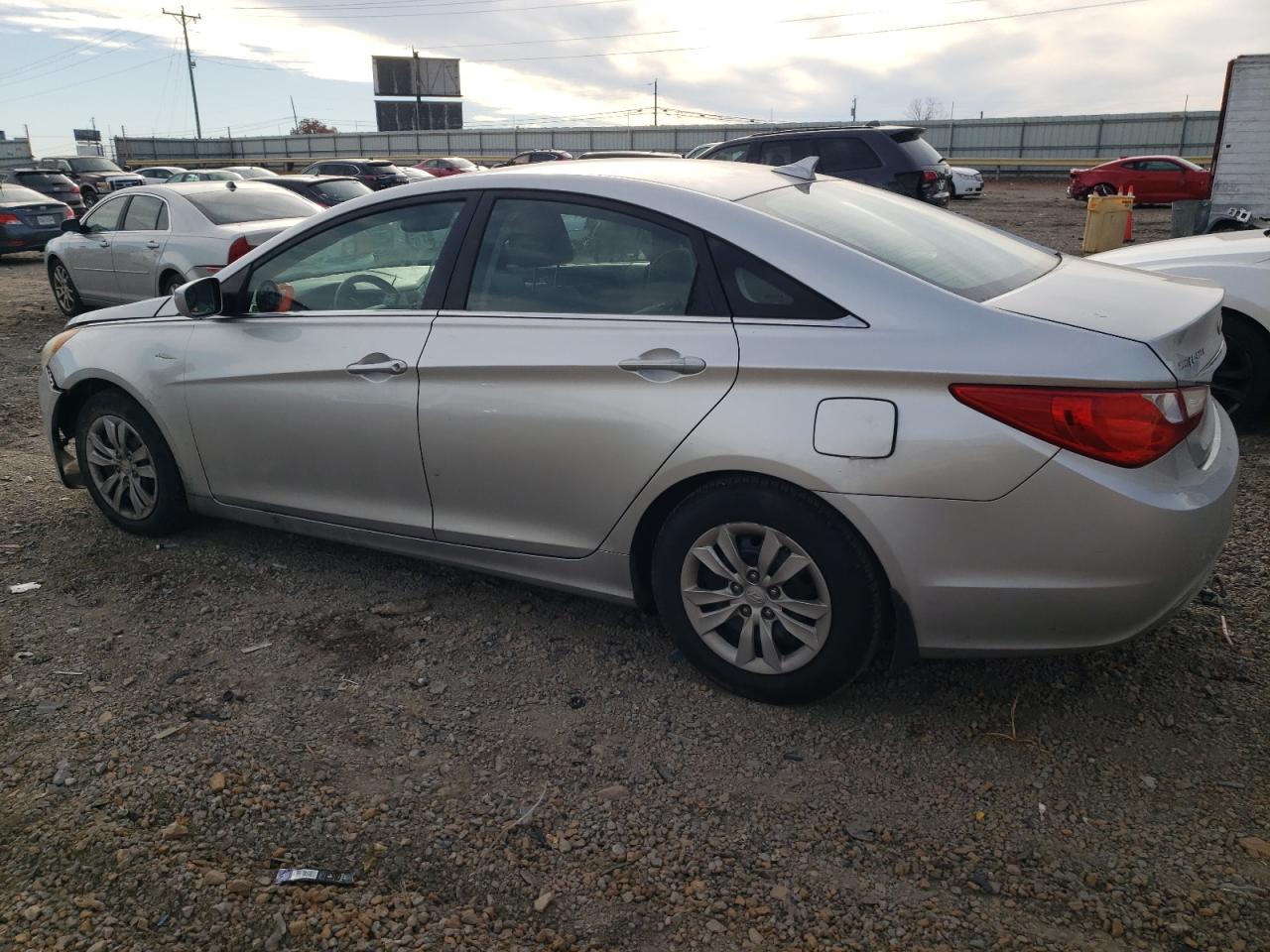 2011 Hyundai Sonata Gls Silver vin: 5NPEB4AC9BH171206