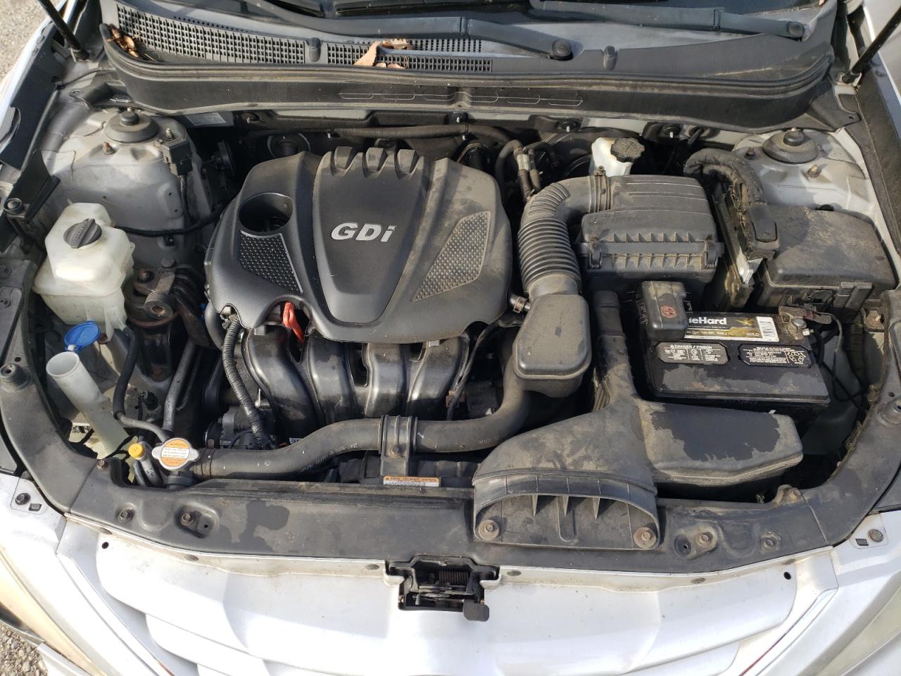 2011 Hyundai Sonata Gls Silver vin: 5NPEB4AC9BH171206