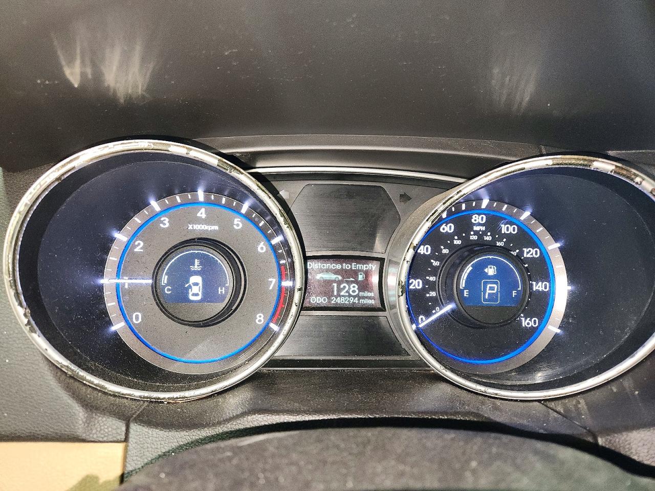 2011 Hyundai Sonata Gls Blue vin: 5NPEB4AC9BH172131