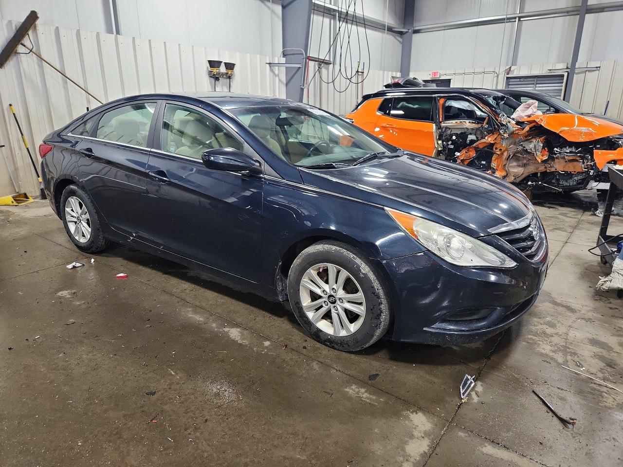 2011 Hyundai Sonata Gls Blue vin: 5NPEB4AC9BH172131