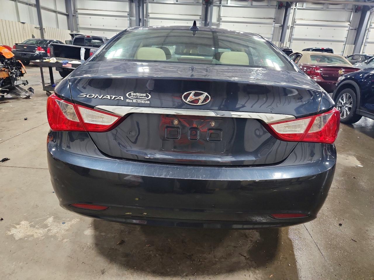 2011 Hyundai Sonata Gls Blue vin: 5NPEB4AC9BH172131