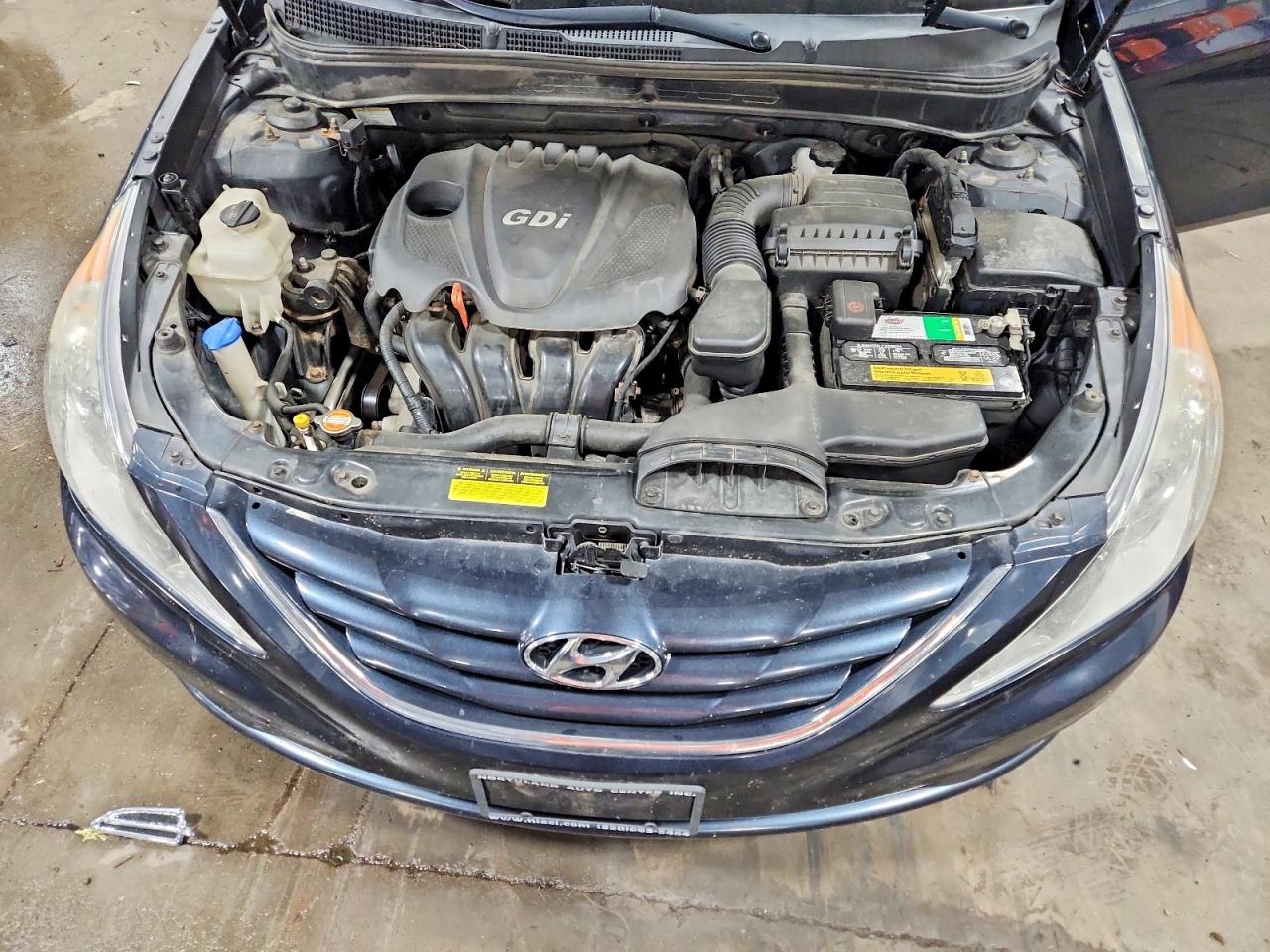 2011 Hyundai Sonata Gls Blue vin: 5NPEB4AC9BH172131