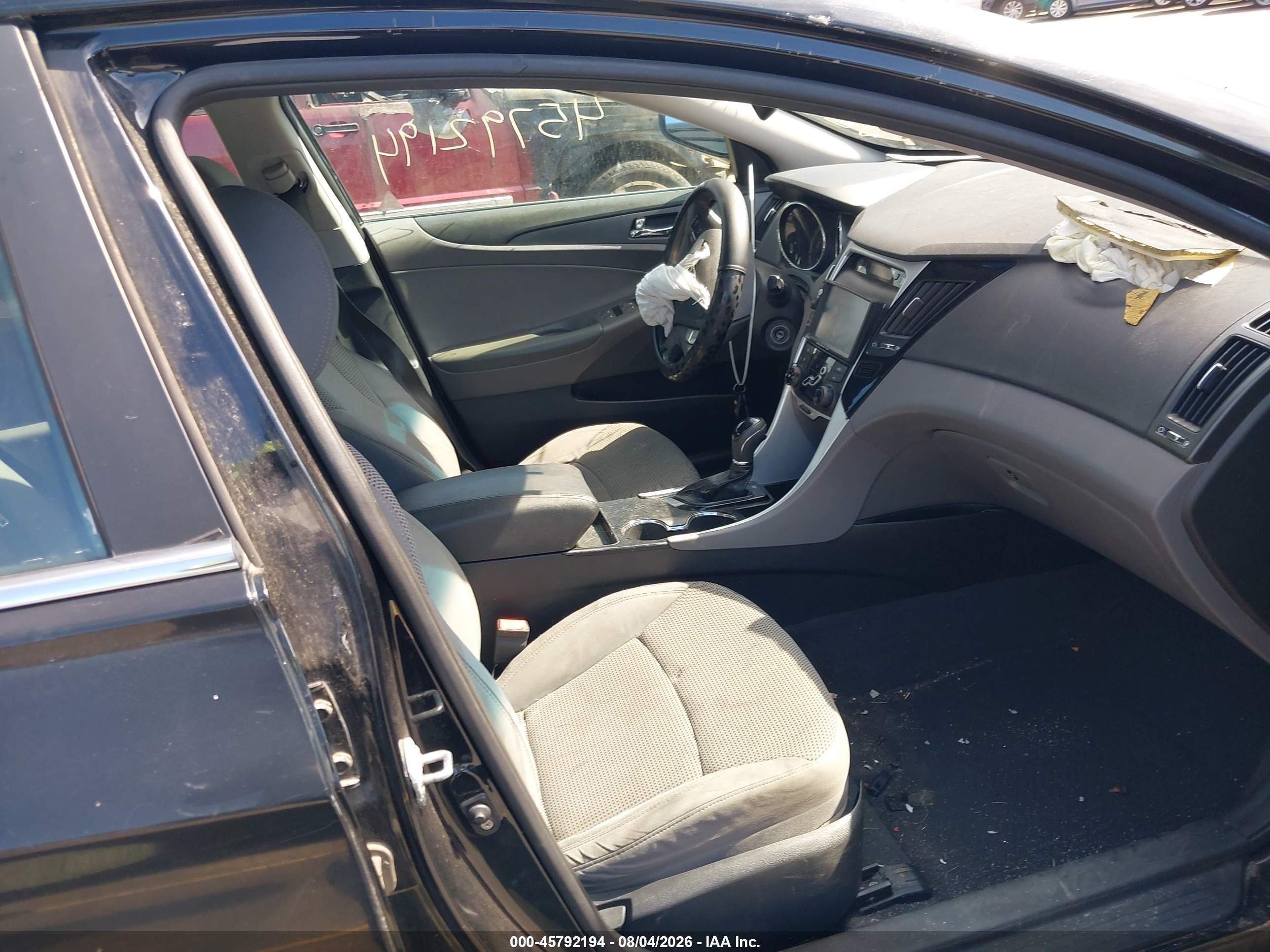 2011 Hyundai Sonata Gls Black vin: 5NPEB4AC9BH179726