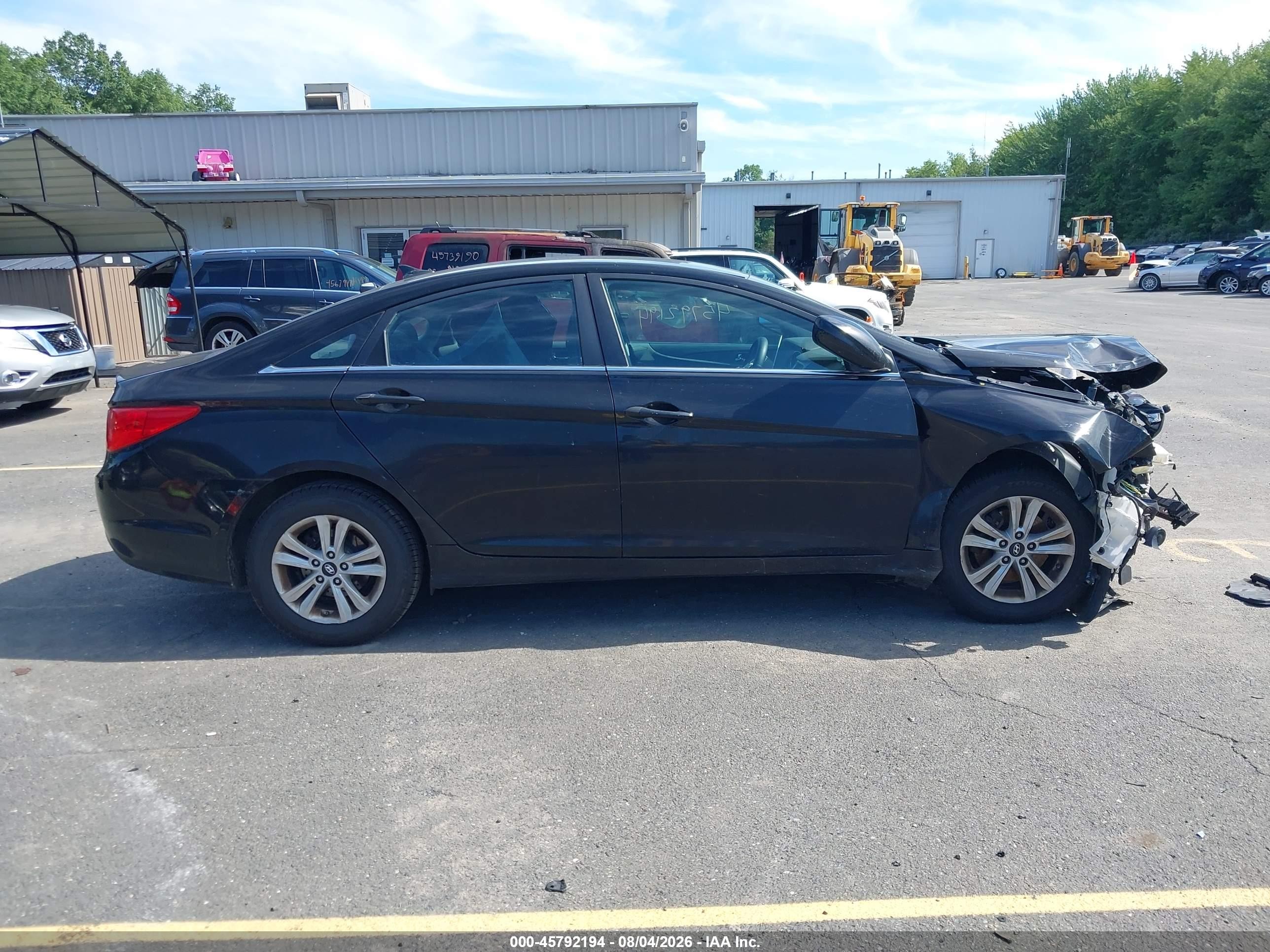 2011 Hyundai Sonata Gls Black vin: 5NPEB4AC9BH179726