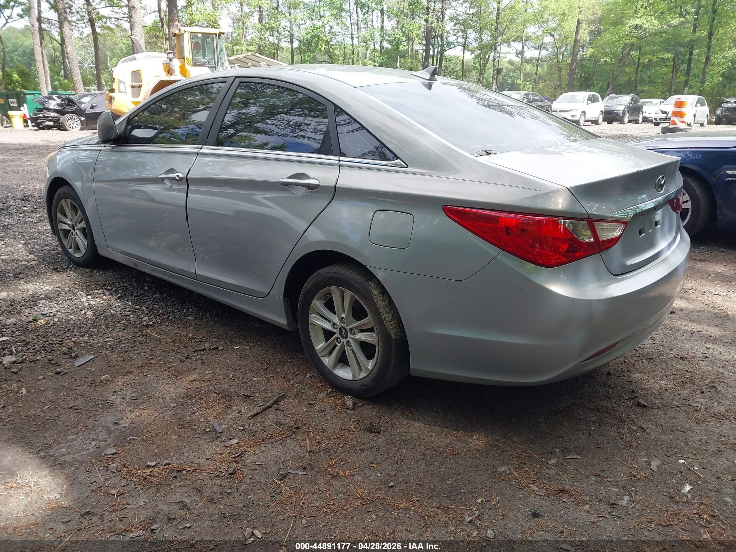 2011 Hyundai Sonata Gls Light Blue vin: 5NPEB4AC9BH181945